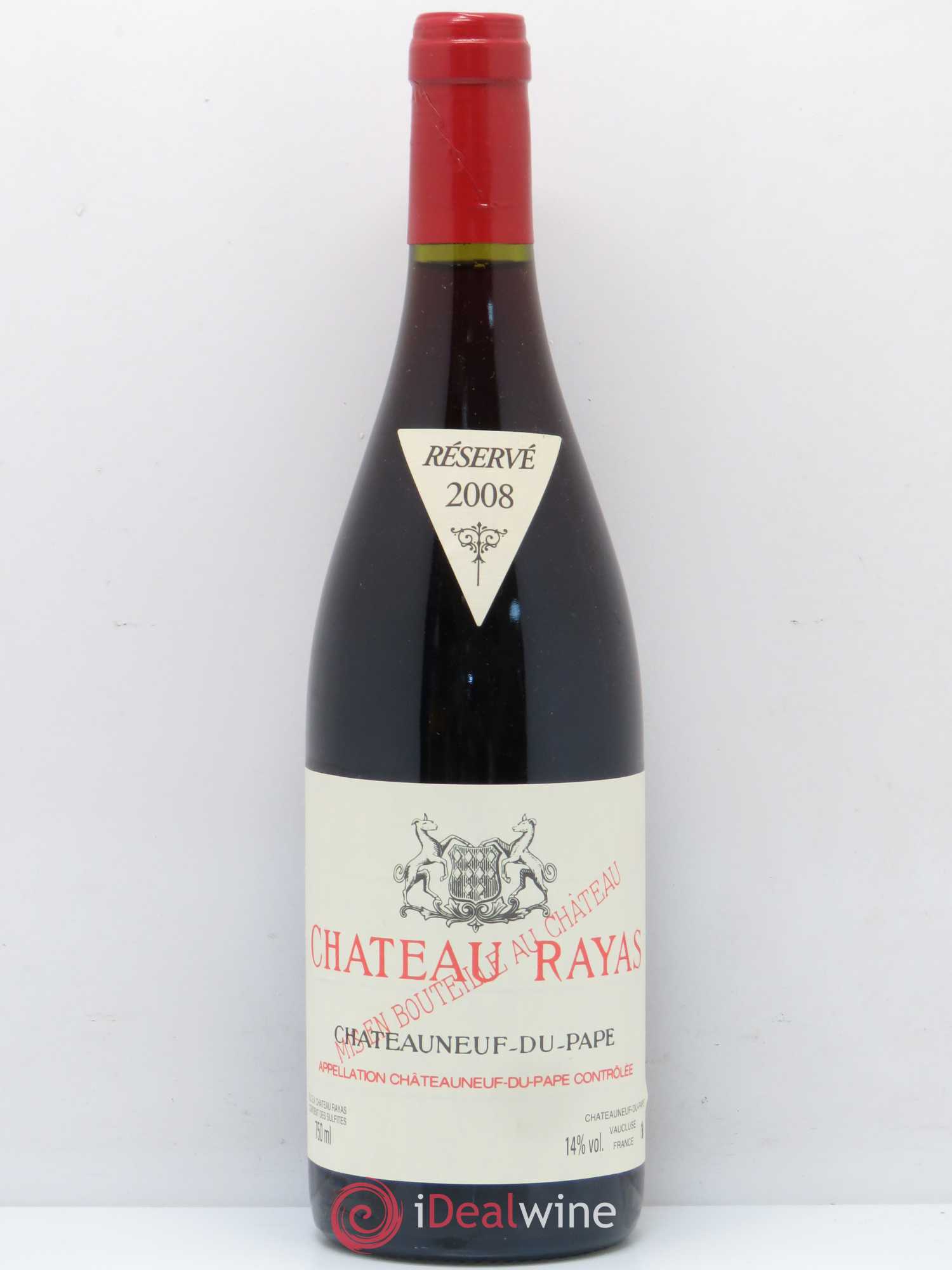 Châteauneuf-du-Pape Château Rayas Emmanuel Reynaud 2008 - Lot de 1 bouteille - 0