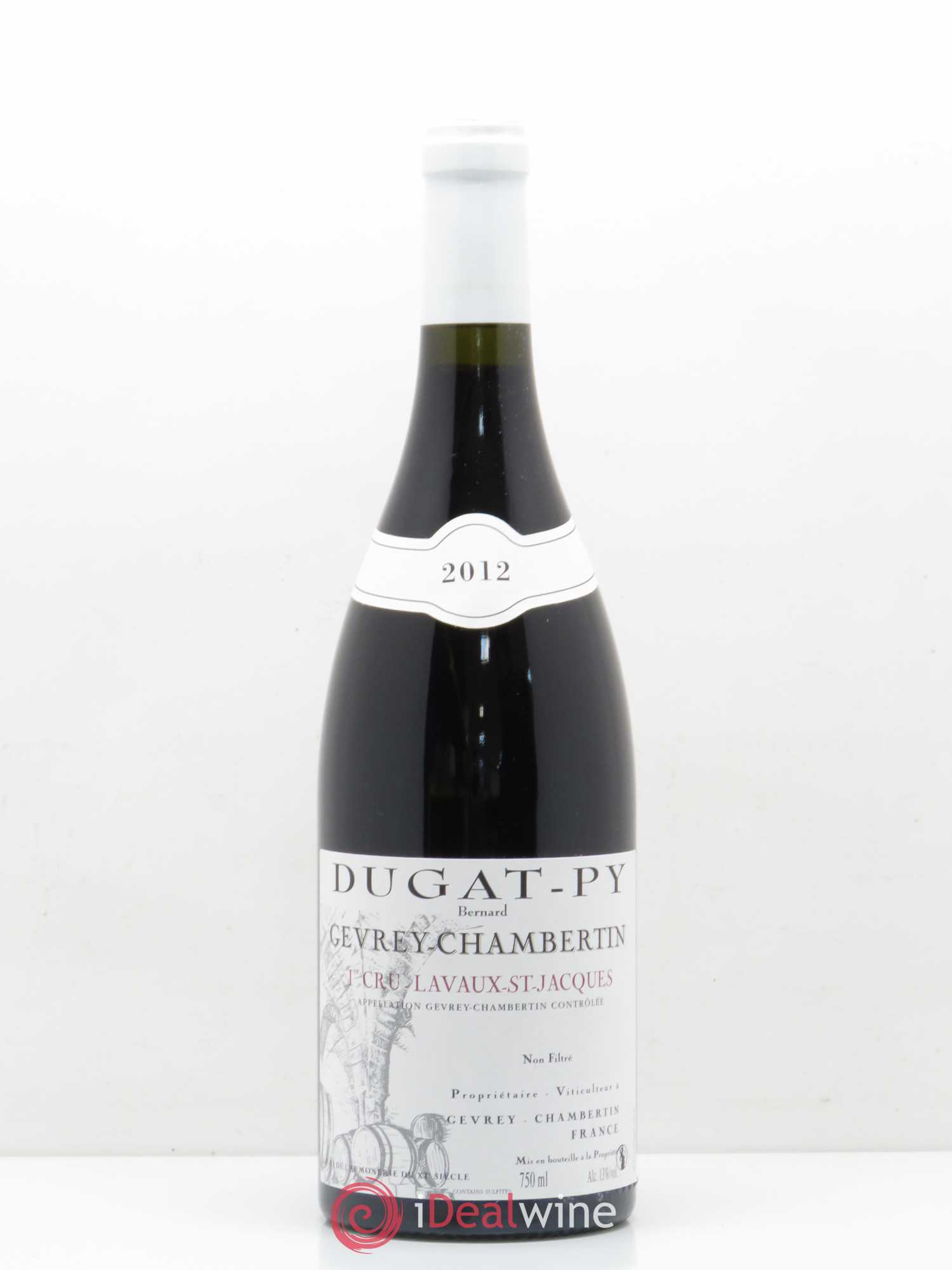 Gevrey-Chambertin 1er Cru Lavaux Saint Jacques Dugat-Py 2012 - Lot de 1 bouteille - 0