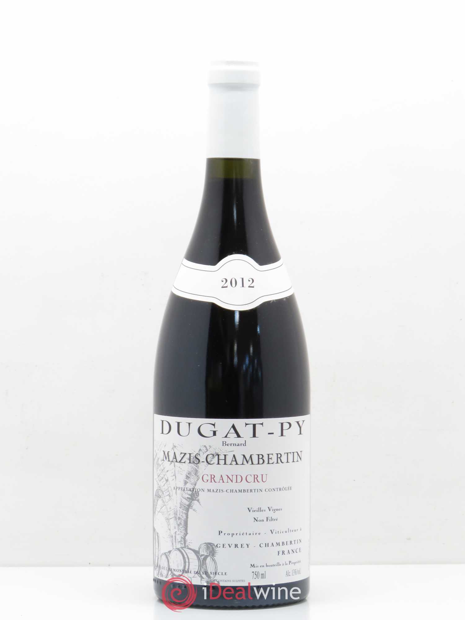Mazis-Chambertin Grand Cru Vieilles Vignes Dugat-Py 2012 - Lot de 1 bouteille - 0