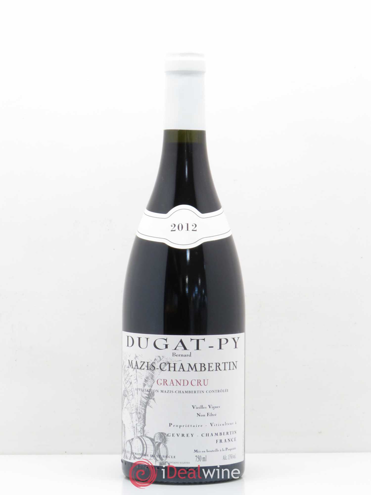 Mazis-Chambertin Grand Cru Vieilles Vignes Dugat-Py 2012 - Lot de 1 bouteille - 0