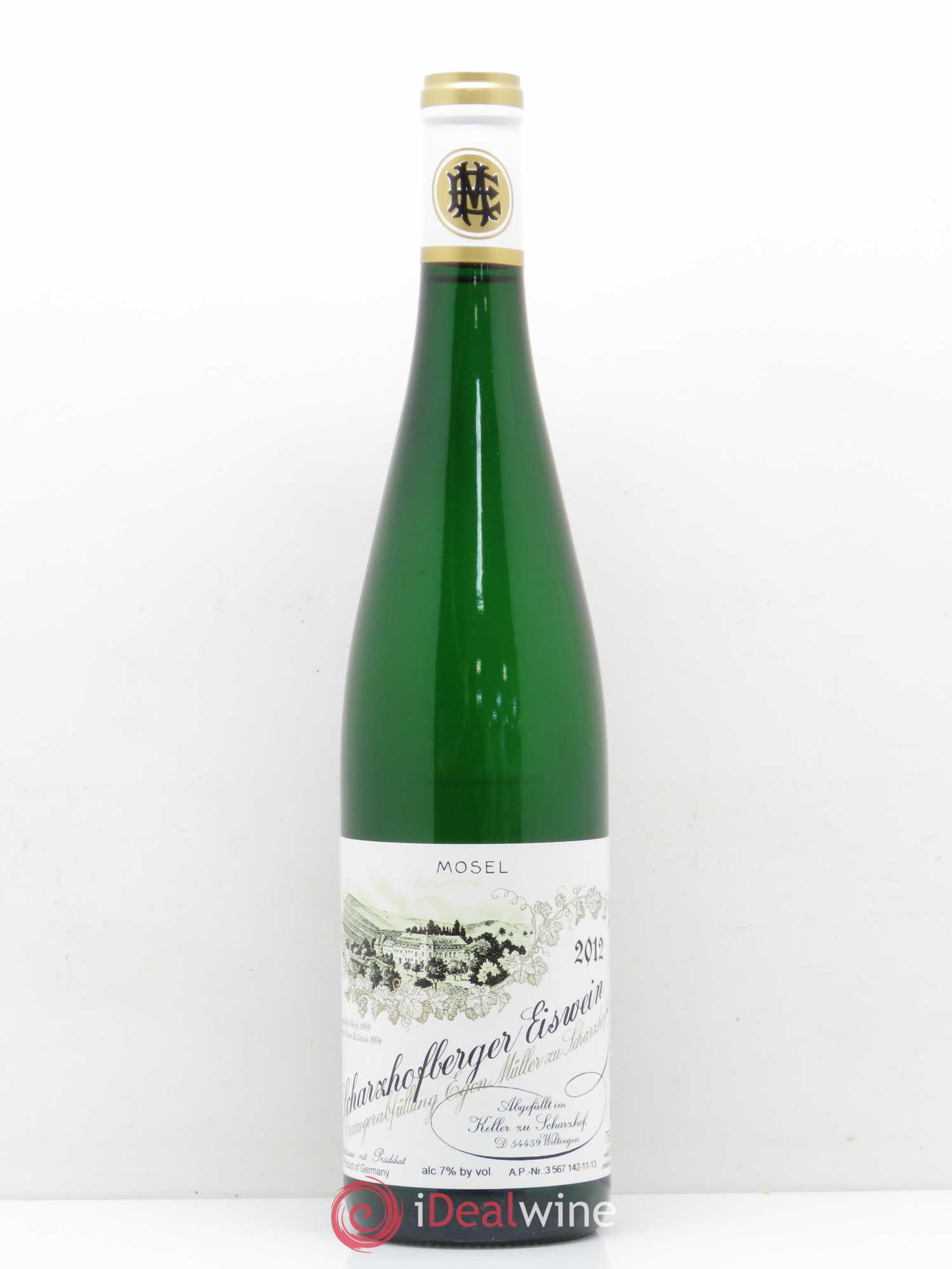 Riesling Scharzfofberg Eiswein AP1113 Egon Muller 2012 - Posten von 1 Flasche - 0