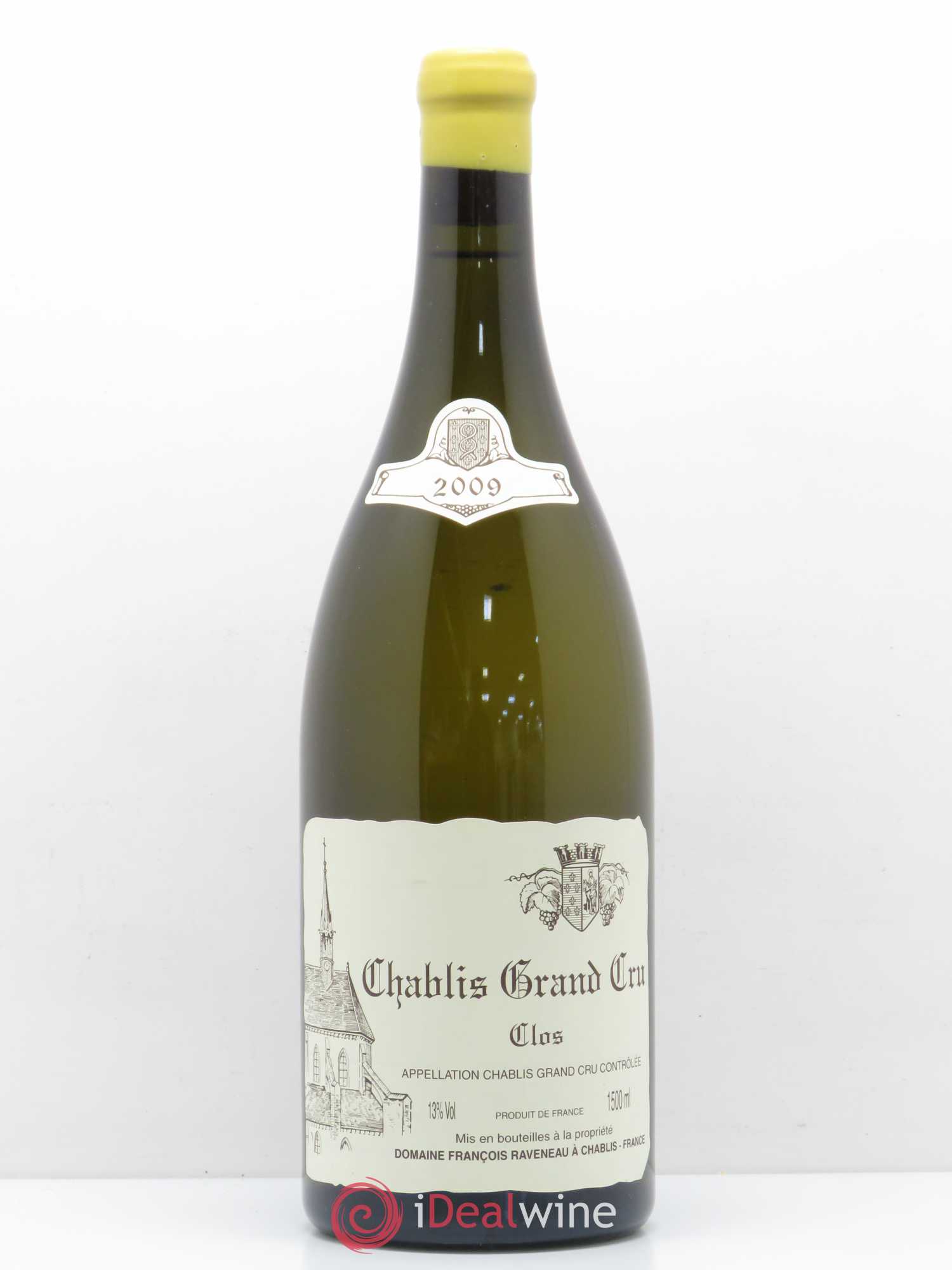 Chablis Grand Cru Clos Raveneau (Domaine) 2009 - Lot de 1 magnum - 0