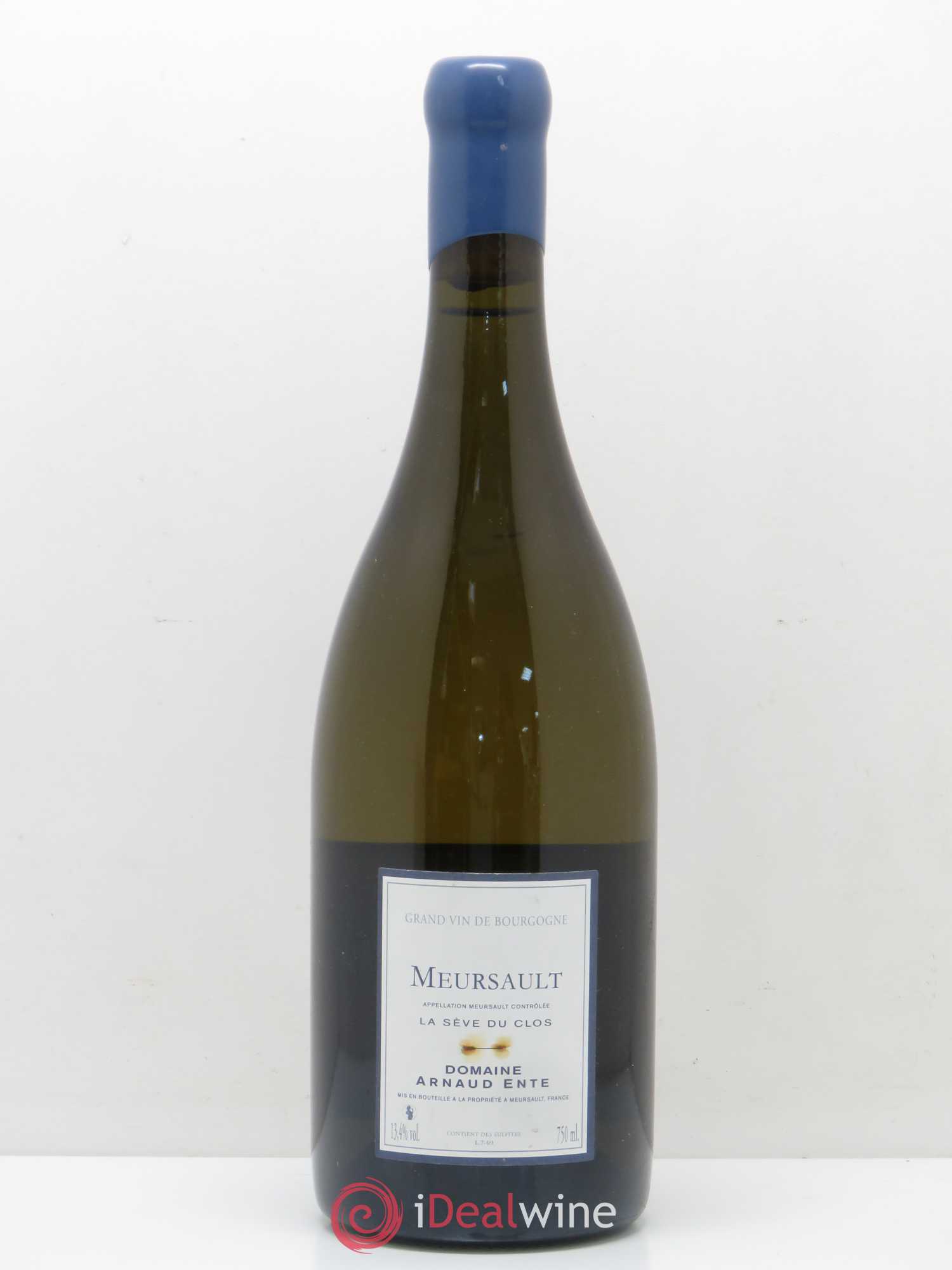 Meursault La Sève du Clos Arnaud Ente 2009 - Lot de 1 bouteille - 1