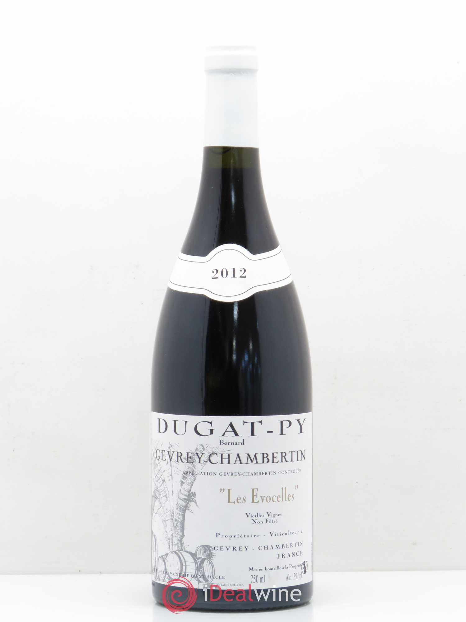 Gevrey-Chambertin Les Evocelles Vieilles Vignes Dugat-Py Vieilles vignes 2012 - Lot de 1 bouteille - 0