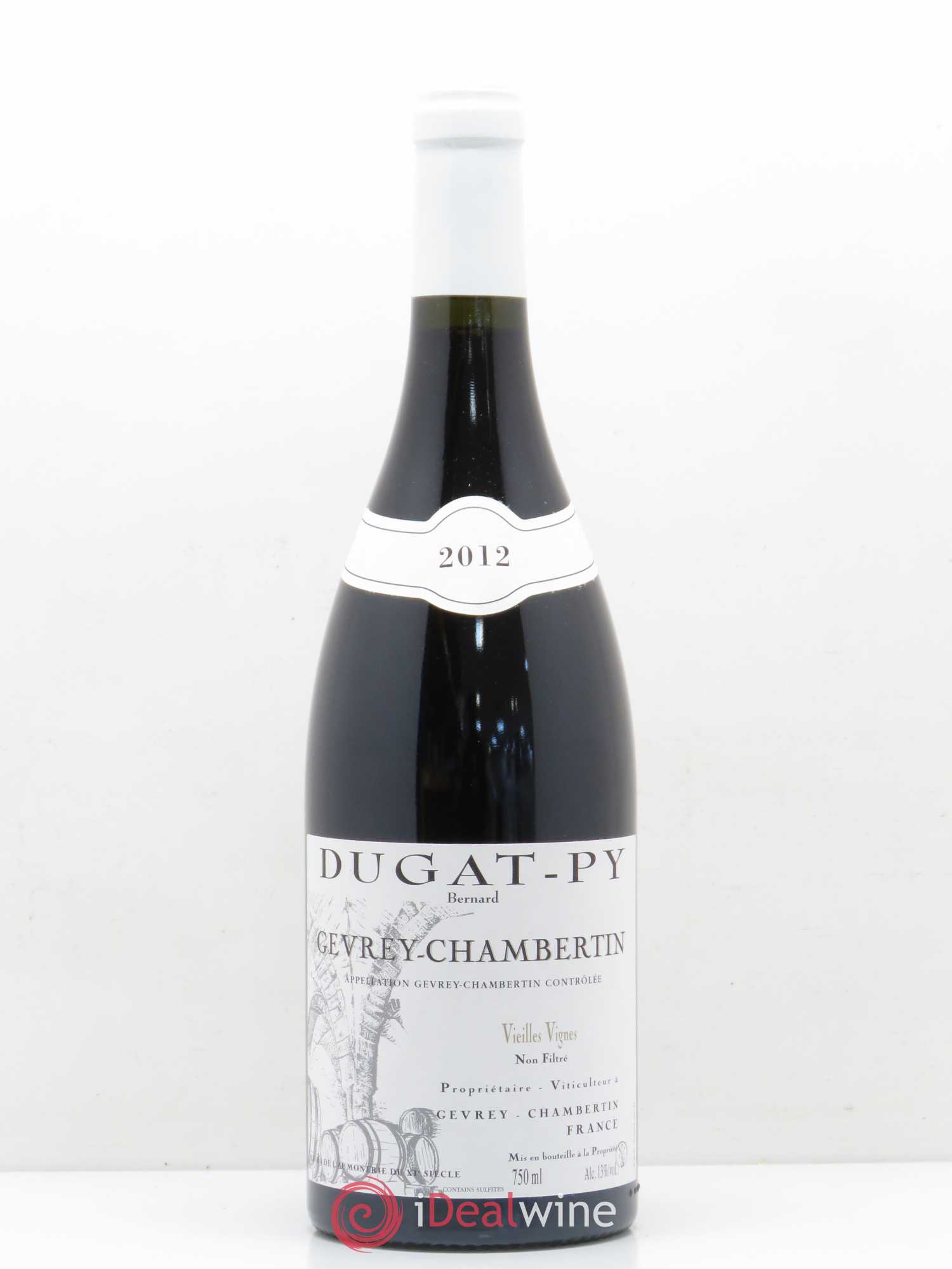 Gevrey-Chambertin Vieilles Vignes Dugat-Py 2012 - Lot de 1 bouteille - 0