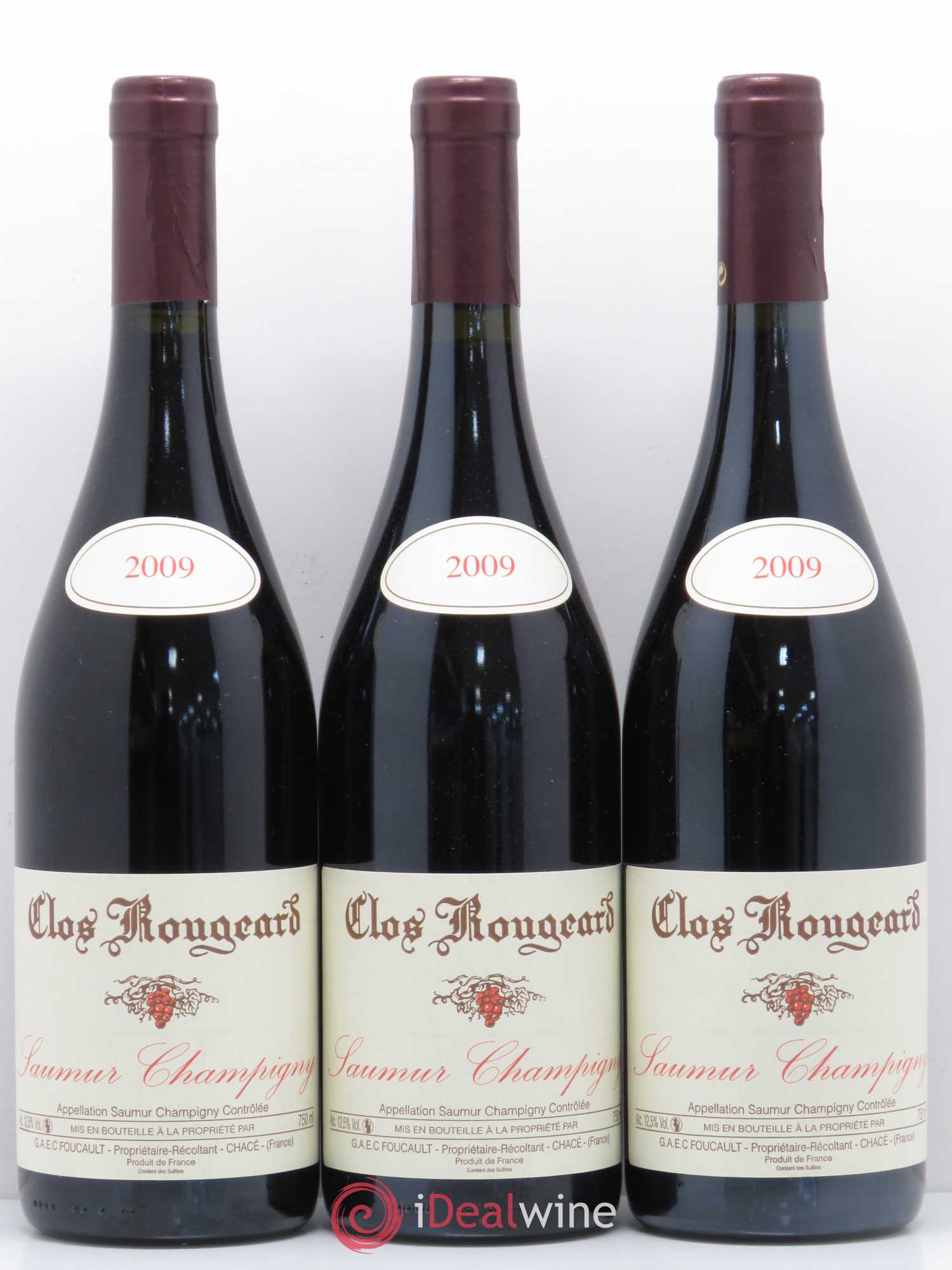 Saumur-Champigny Clos Rougeard 2009 - Lot de 3 bouteilles - 0