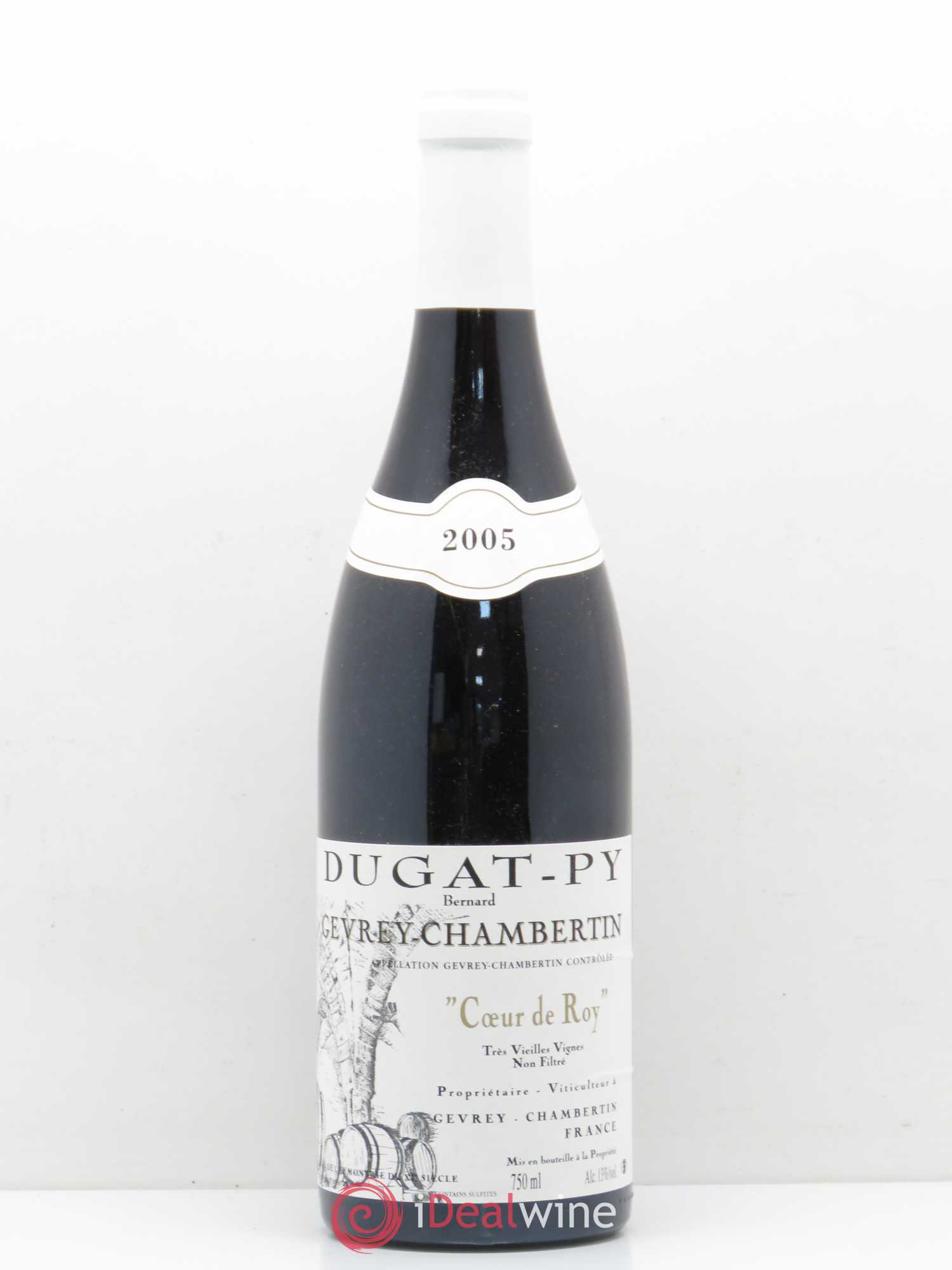 Gevrey-Chambertin Coeur de Roy Très Vieilles Vignes Dugat-Py Très vieilles vignes 2005 - Posten von 1 Flasche - 0