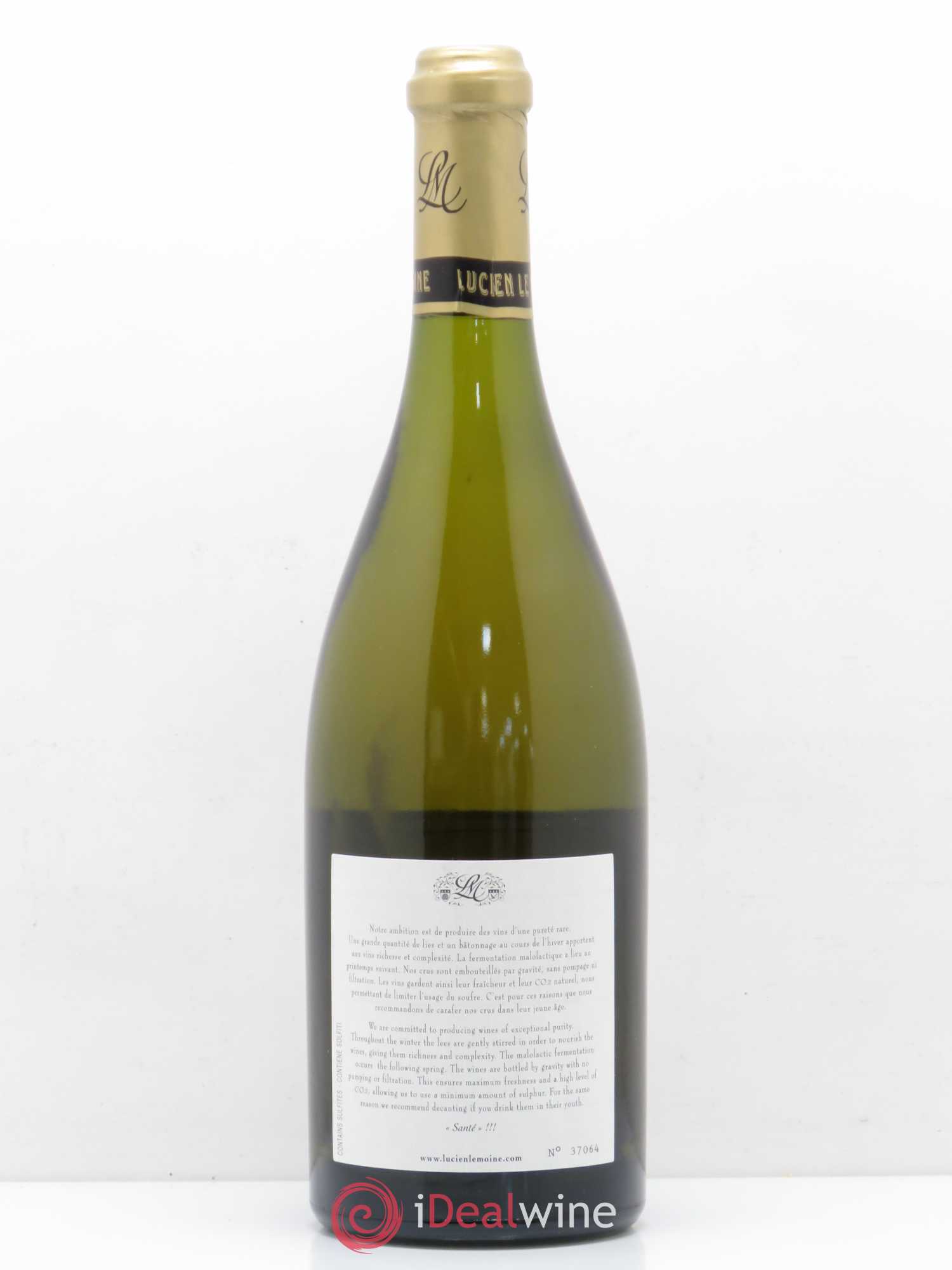 Corton-Charlemagne Grand Cru Lucien Le Moine 2010 - Lot de 1 bouteille - 1