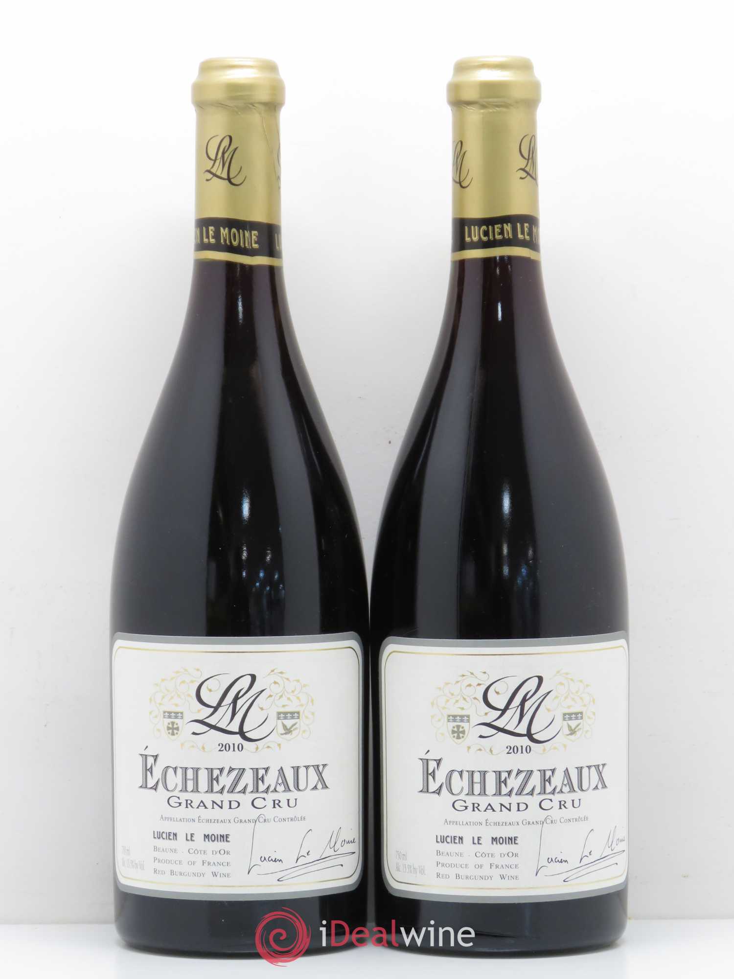 Echezeaux Grand Cru Lucien Le Moine 2010 - Lot de 2 bouteilles - 0