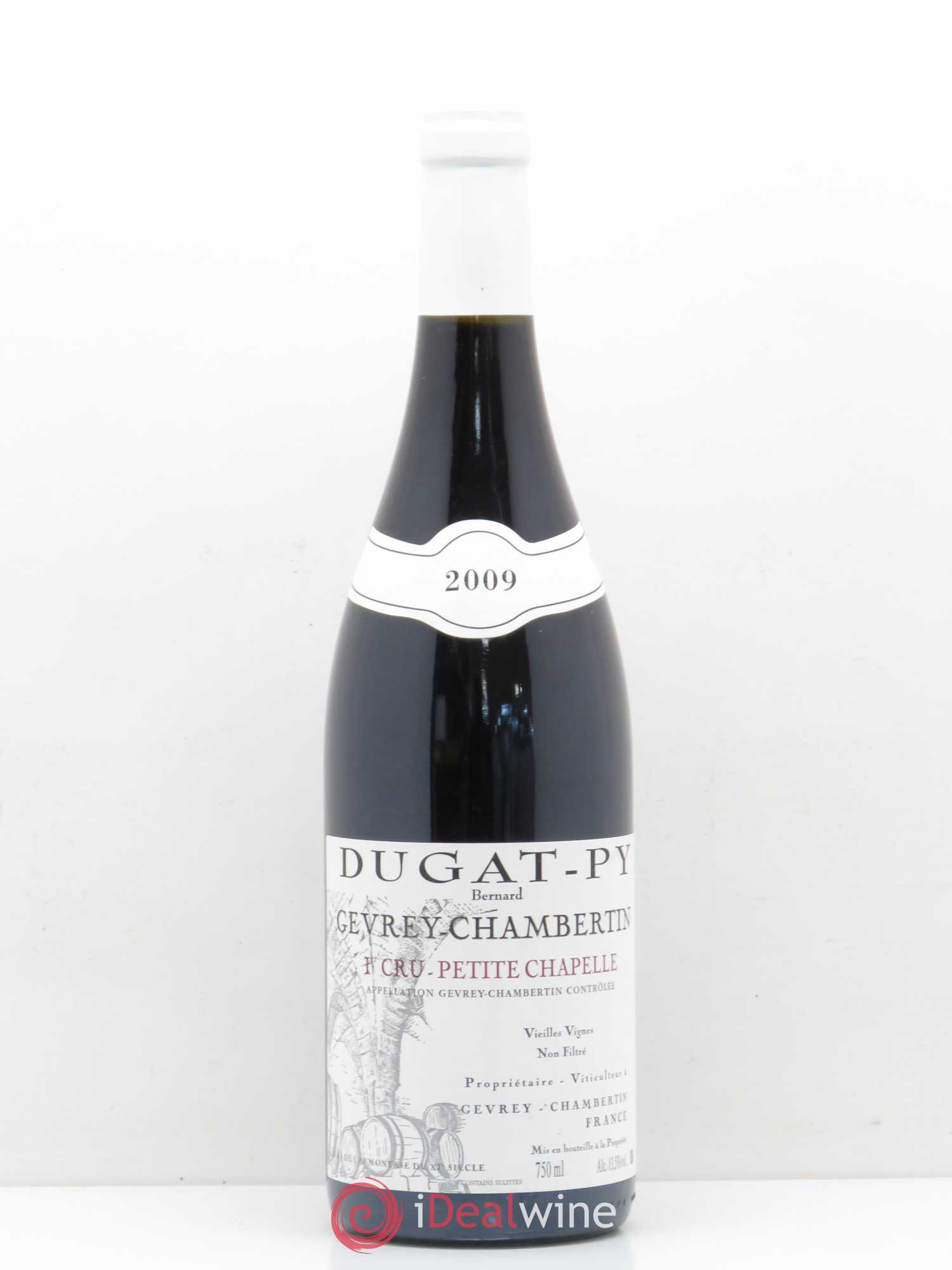 Gevrey-Chambertin 1er Cru Petite Chapelle Vieilles Vignes Dugat-Py Vieilles vignes 2009 - Lot de 1 bouteille - 0