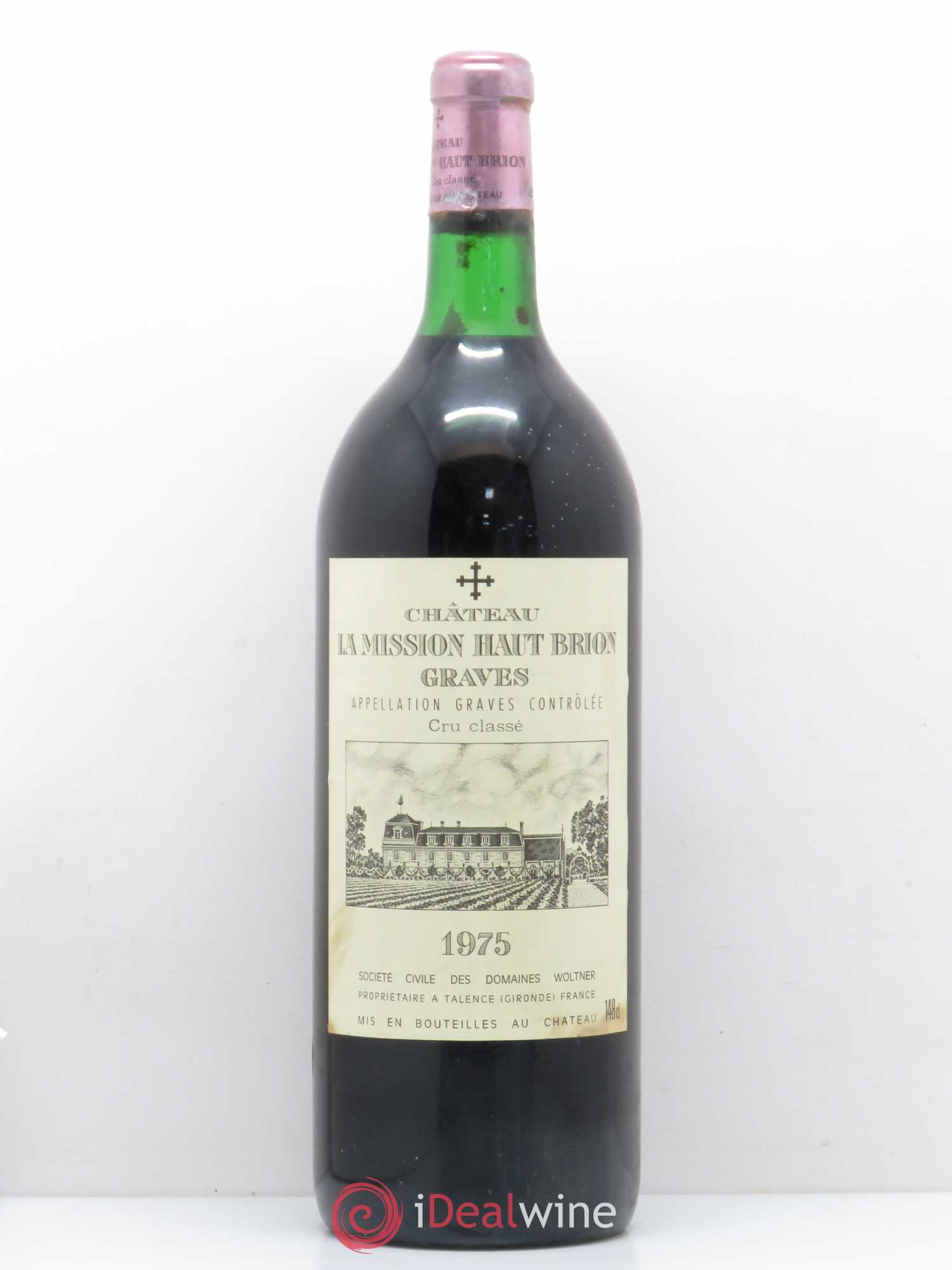 Château la Mission Haut-Brion Cru Classé de Graves 1975 - Lot de 1 magnum - 0