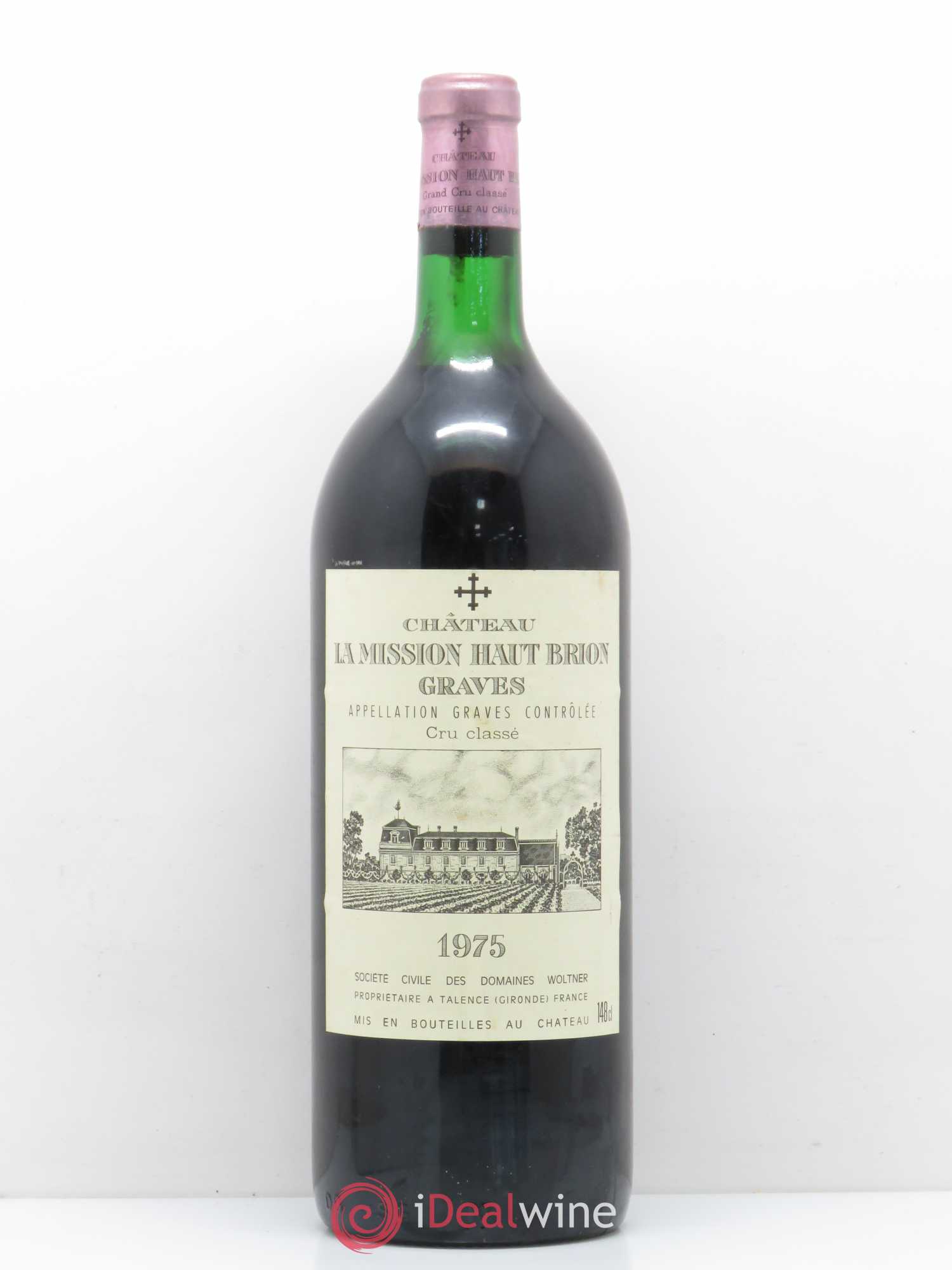 Château la Mission Haut-Brion Cru Classé de Graves 1975 - Lot de 1 magnum - 0