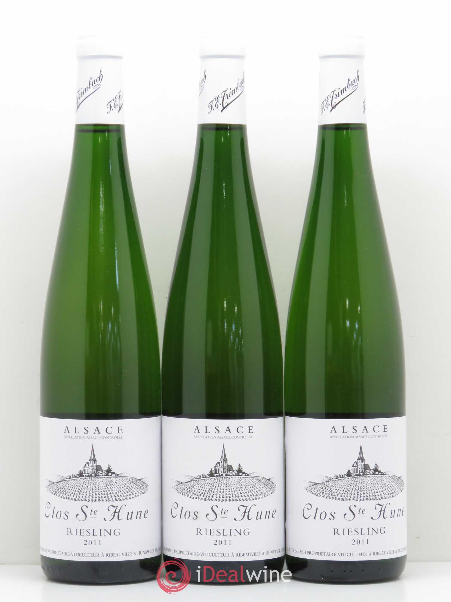 Alsace Riesling Clos Sainte-Hune Trimbach (Domaine) 2011 - Lot de 3 bouteilles - 0