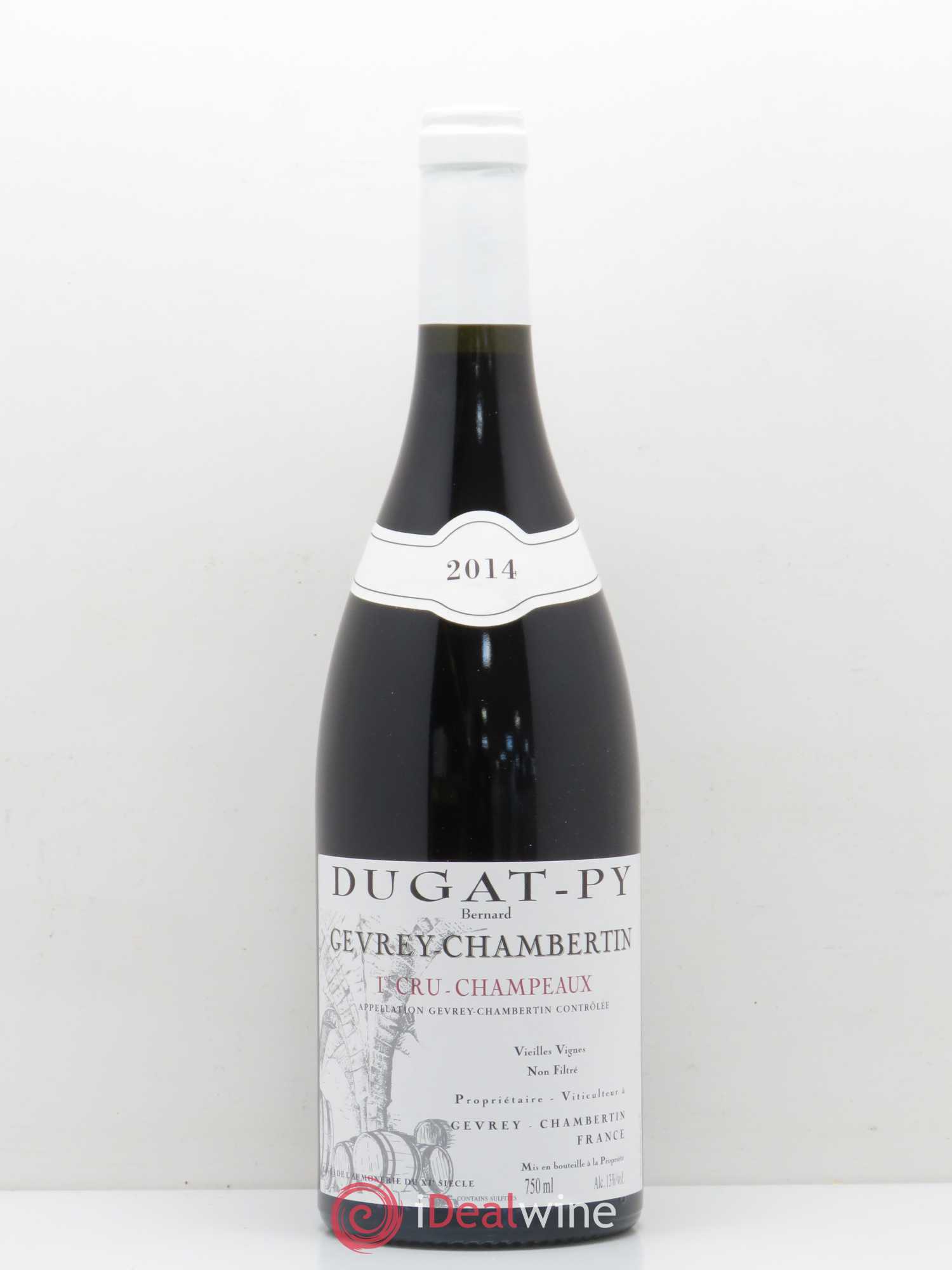 Gevrey-Chambertin 1er Cru Champeaux Dugat-Py Vieilles vignes 2014 - Posten von 1 Flasche - 0