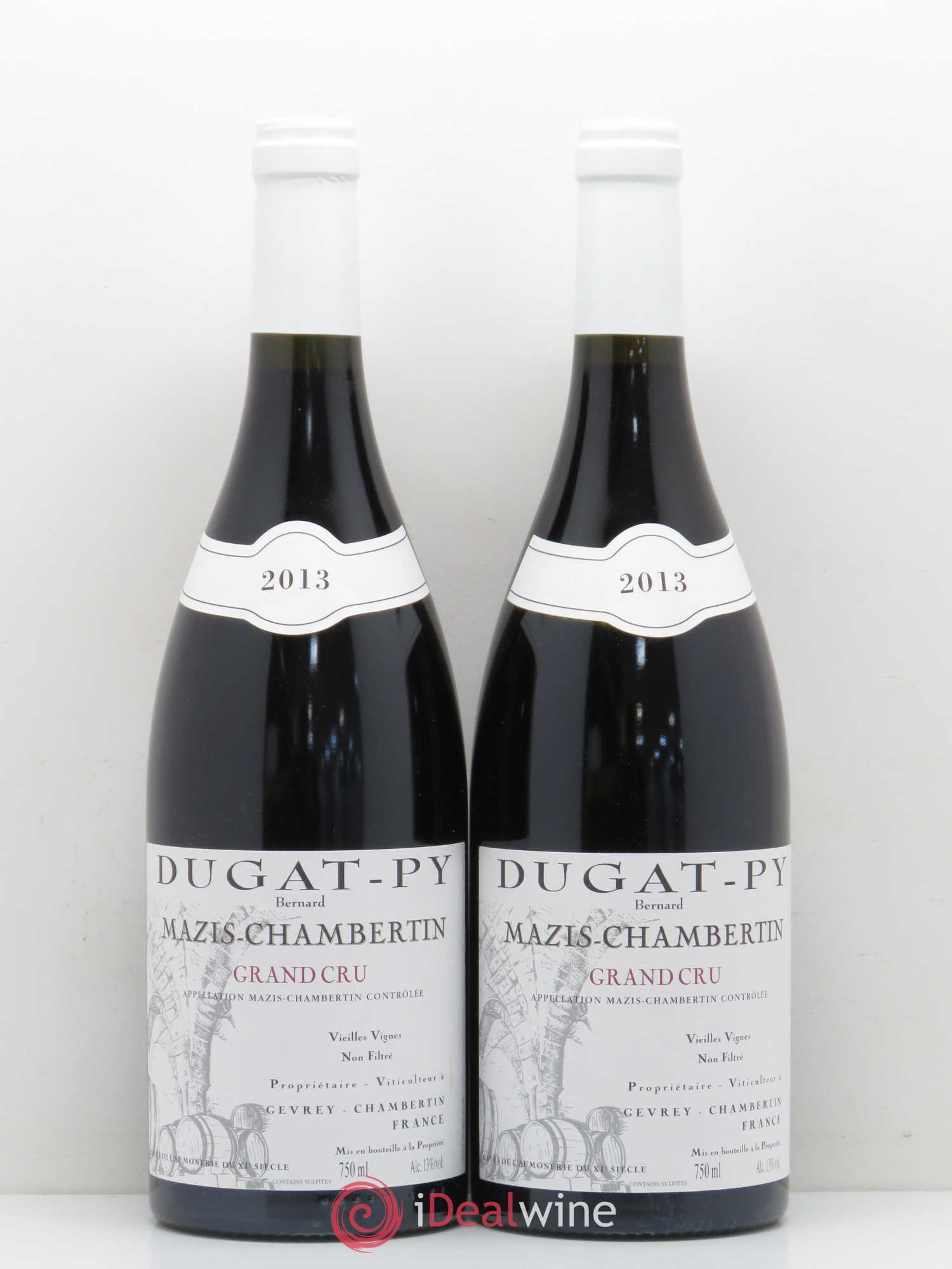 Mazis-Chambertin Grand Cru Vieilles Vignes Dugat-Py 2013 - Lot de 2 bouteilles - 0