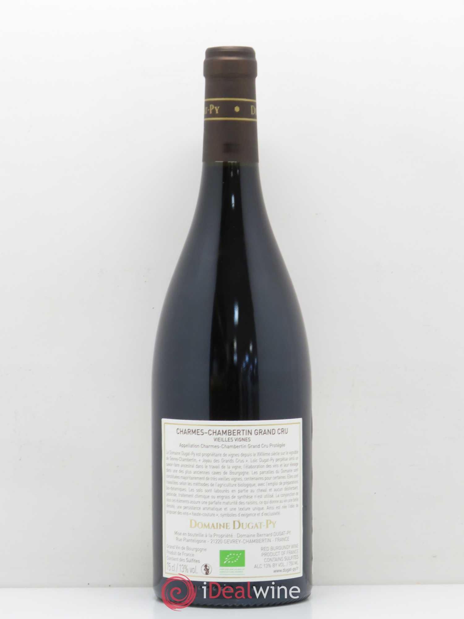 Charmes-Chambertin Grand Cru Dugat-Py Vieilles vignes  2016 - Posten von 1 Flasche - 1
