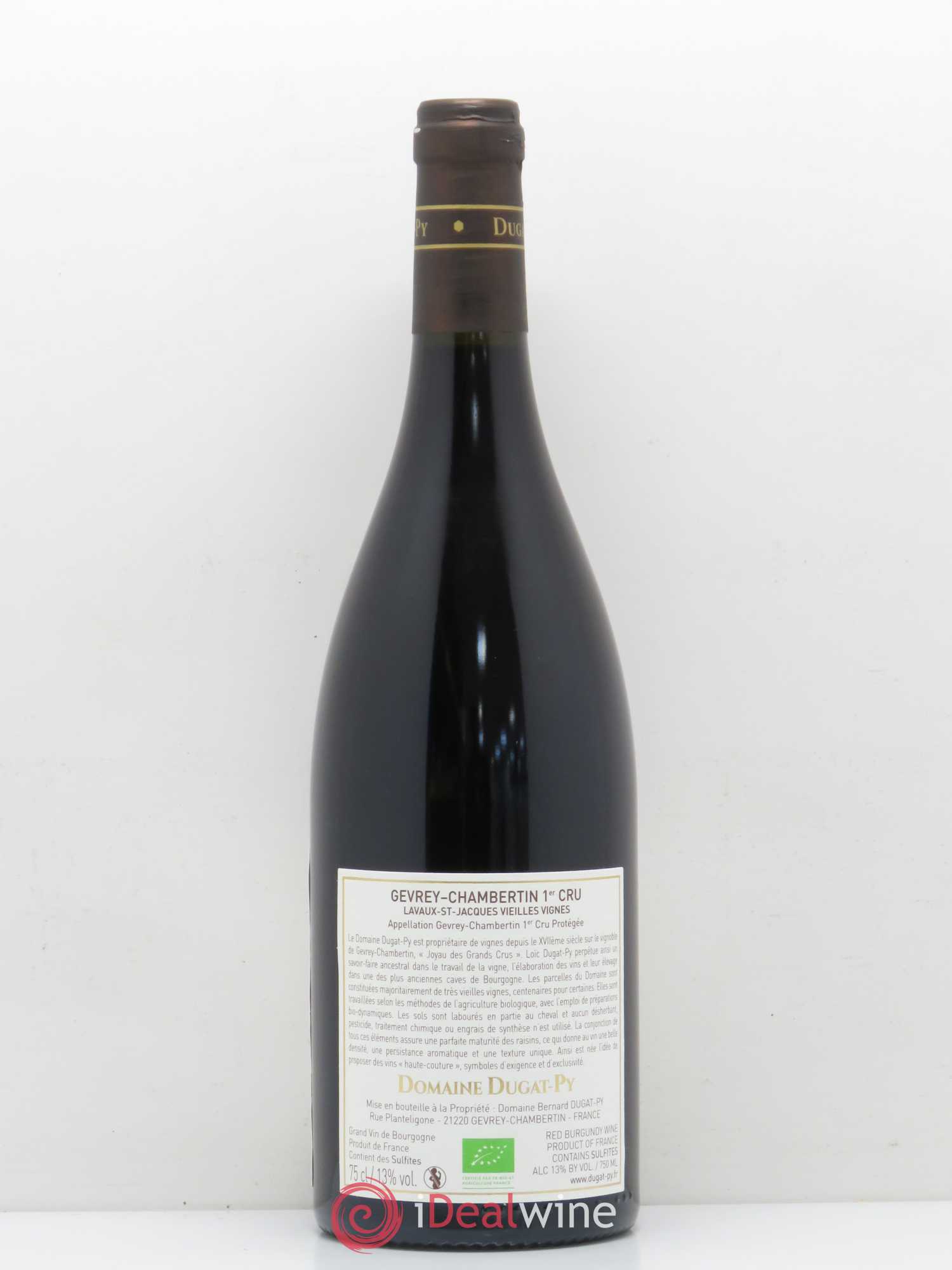 Gevrey-Chambertin 1er Cru Lavaux Saint Jacques Dugat-Py Vieilles vignes 2016 - Posten von 1 Flasche - 1