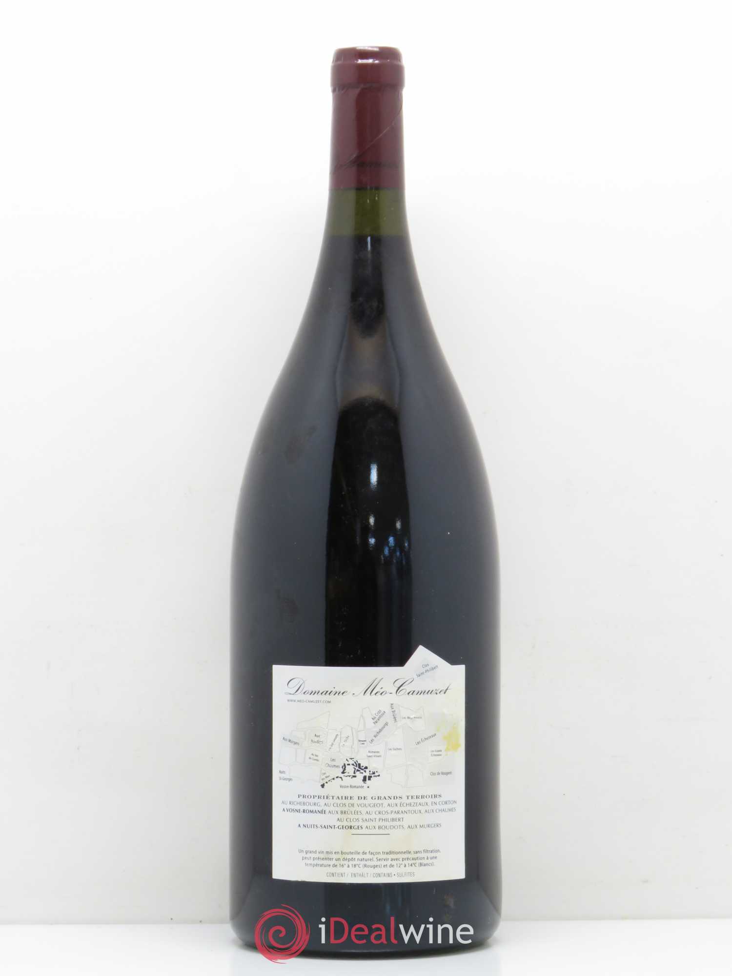 Clos de Vougeot Grand Cru Méo-Camuzet (Domaine) 1996 - Lot de 1 magnum - 1