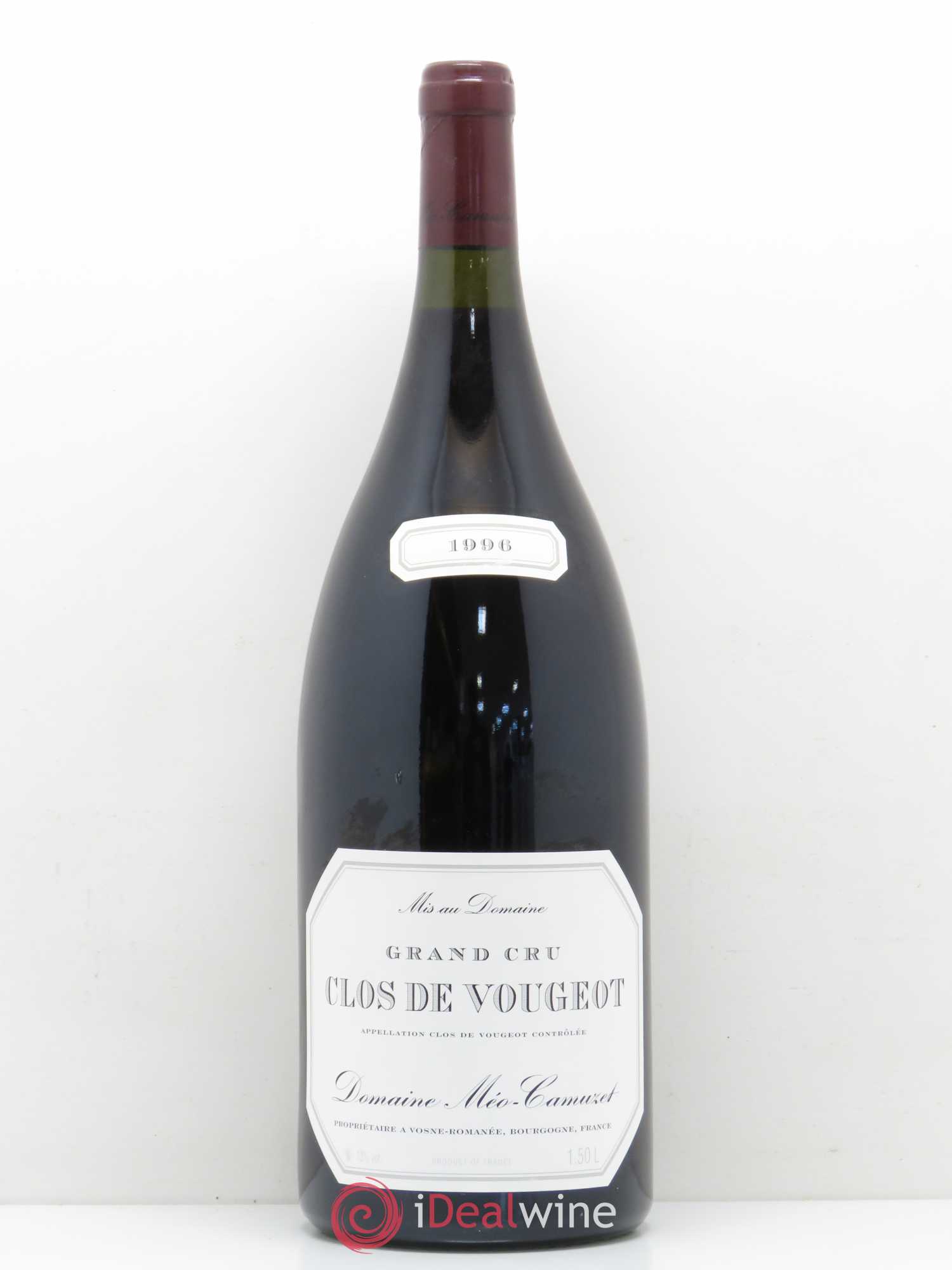 Clos de Vougeot Grand Cru Méo-Camuzet (Domaine) 1996 - Lot de 1 magnum - 0