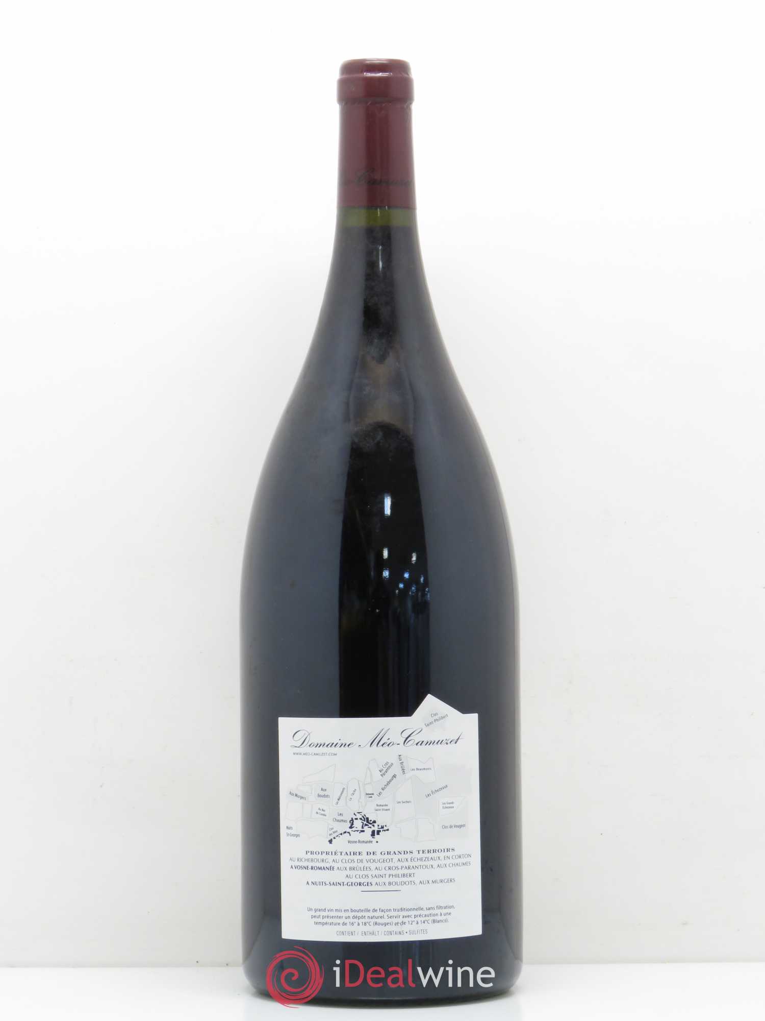 Vosne-Romanée 1er Cru Les Chaumes Méo-Camuzet (Domaine) 1996 - Lot de 1 magnum - 1