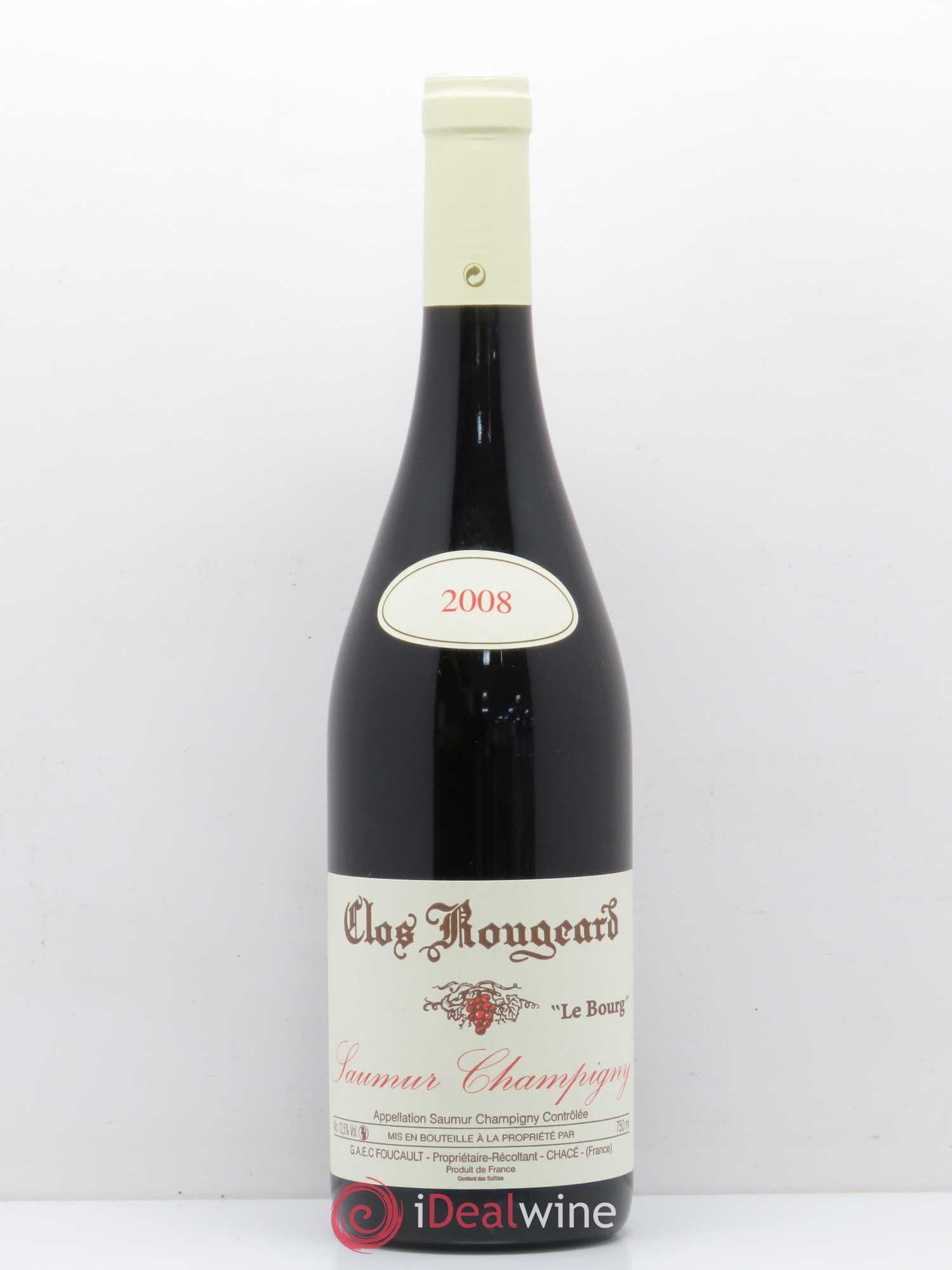 Saumur-Champigny Le Bourg Clos Rougeard 2008 - Lot de 1 bouteille - 0
