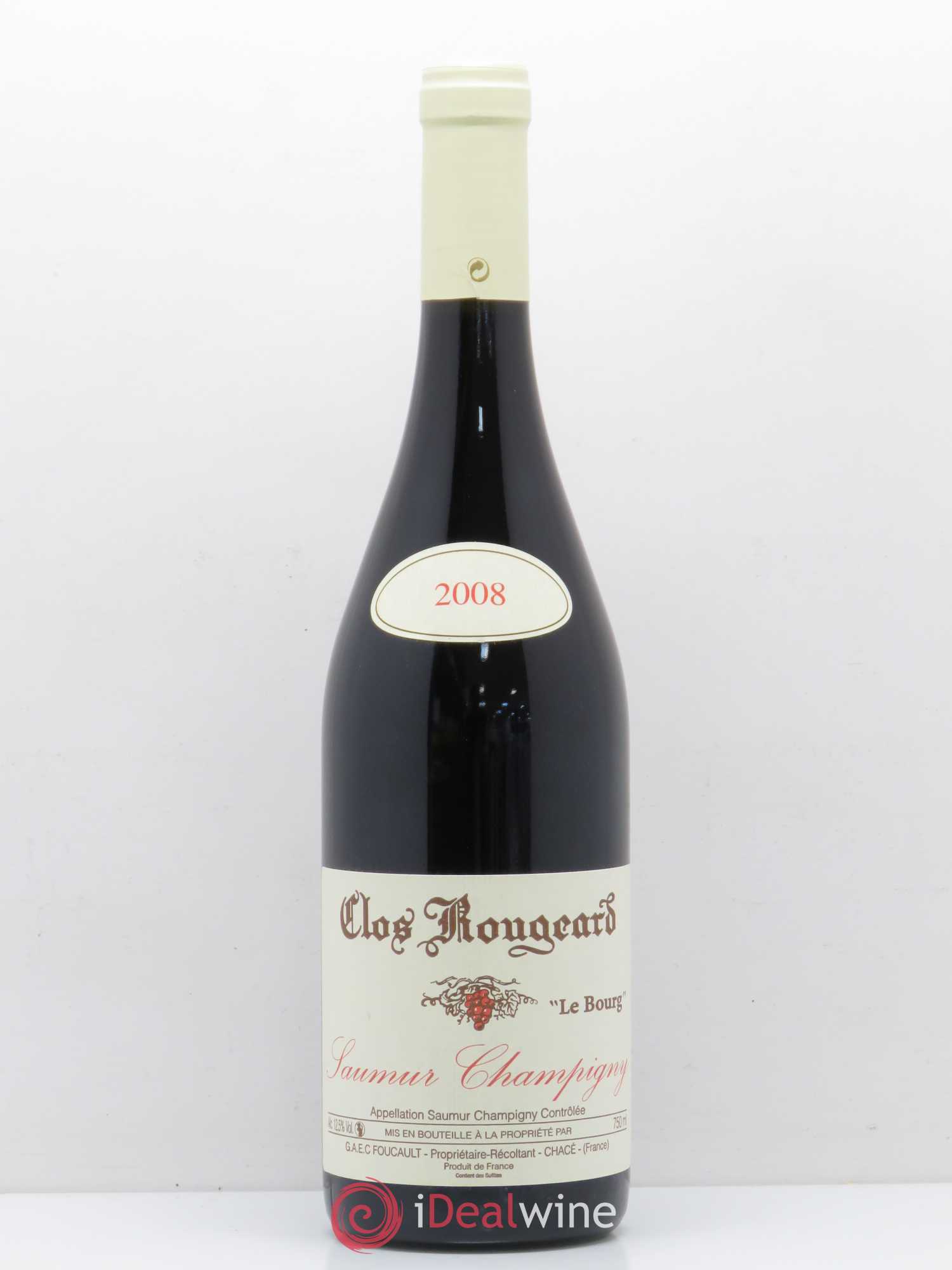 Saumur-Champigny Le Bourg Clos Rougeard 2008 - Lot de 1 bouteille - 0
