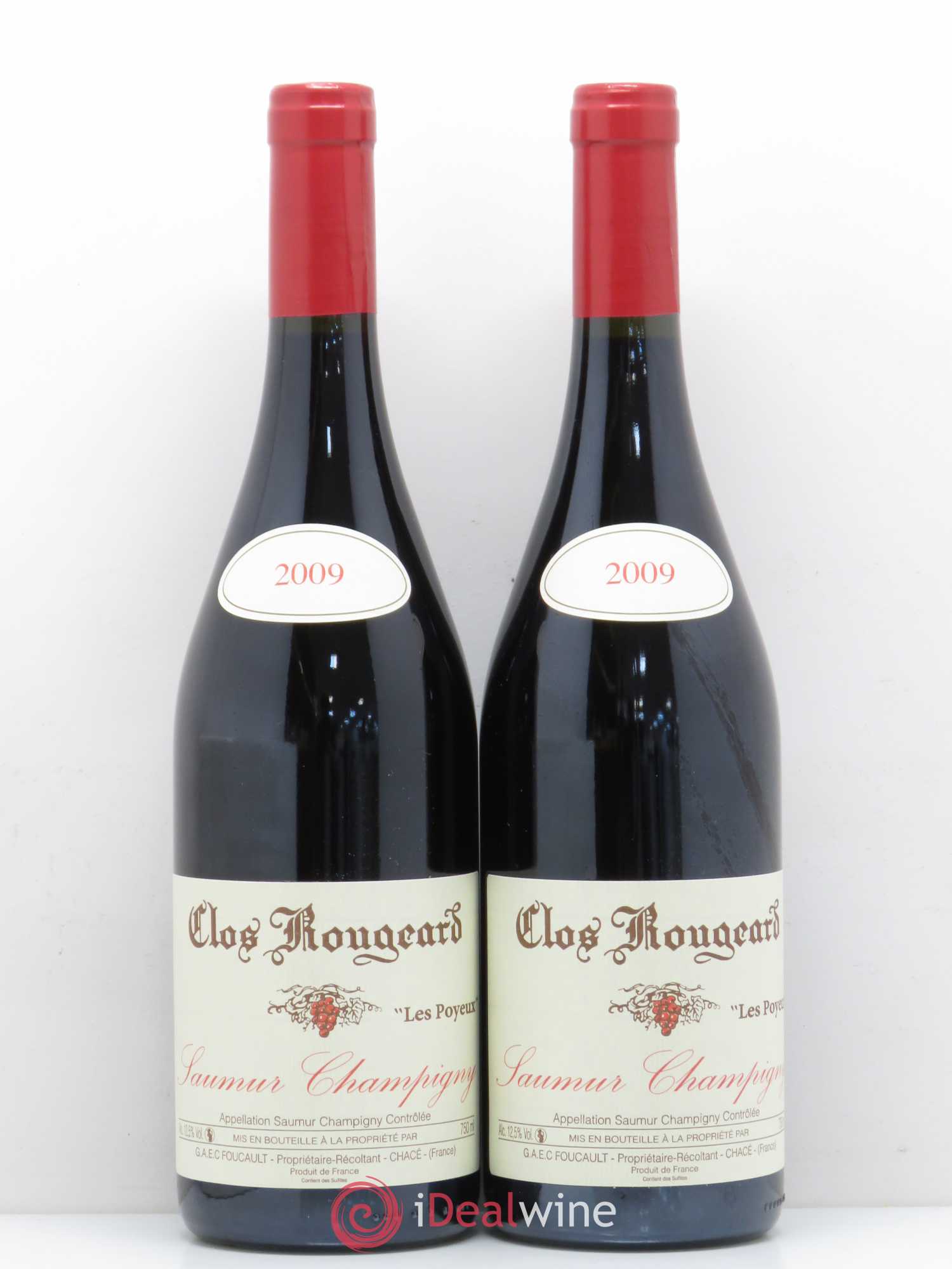 Saumur-Champigny Les Poyeux Clos Rougeard 2009 - Lot de 2 bouteilles - 0