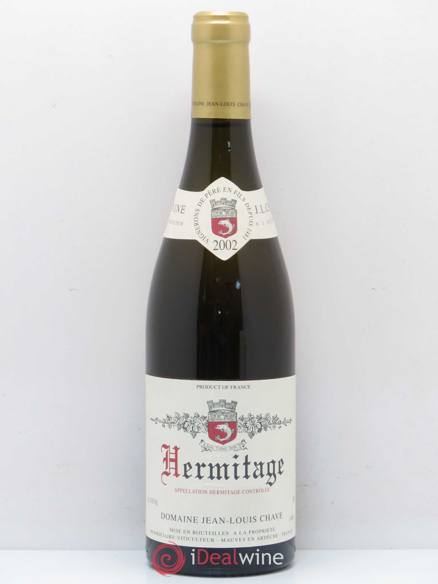 Hermitage Jean-Louis Chave 2002 - Lot de 1 bouteille - 0