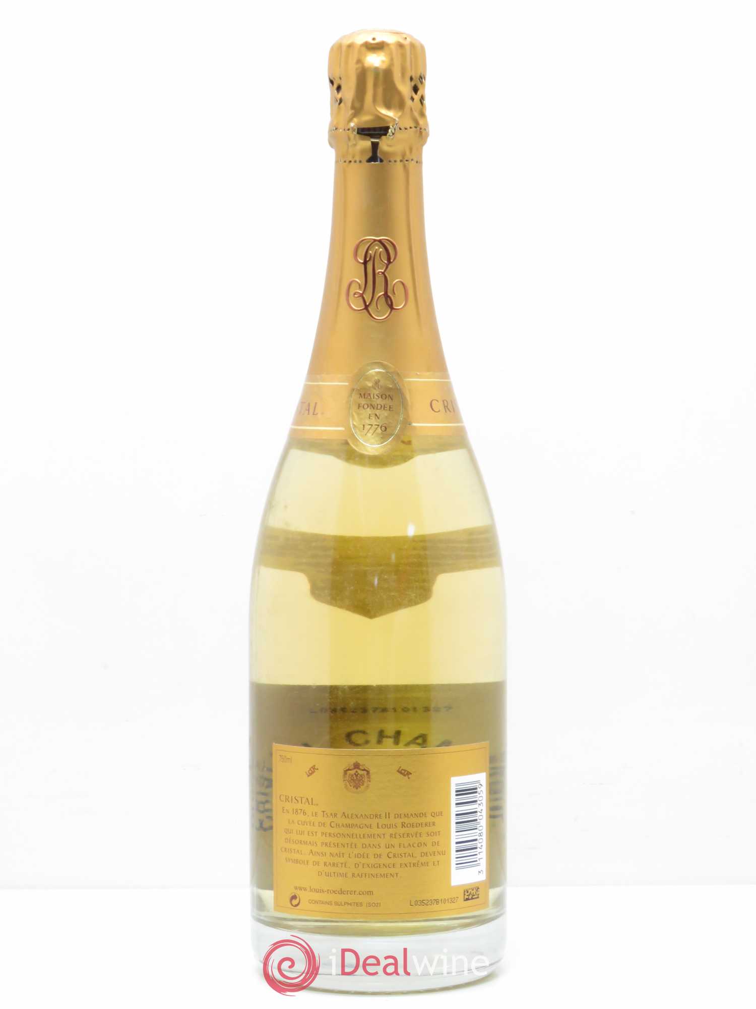 Cristal Louis Roederer 2004 - Lot de 1 bouteille - 1