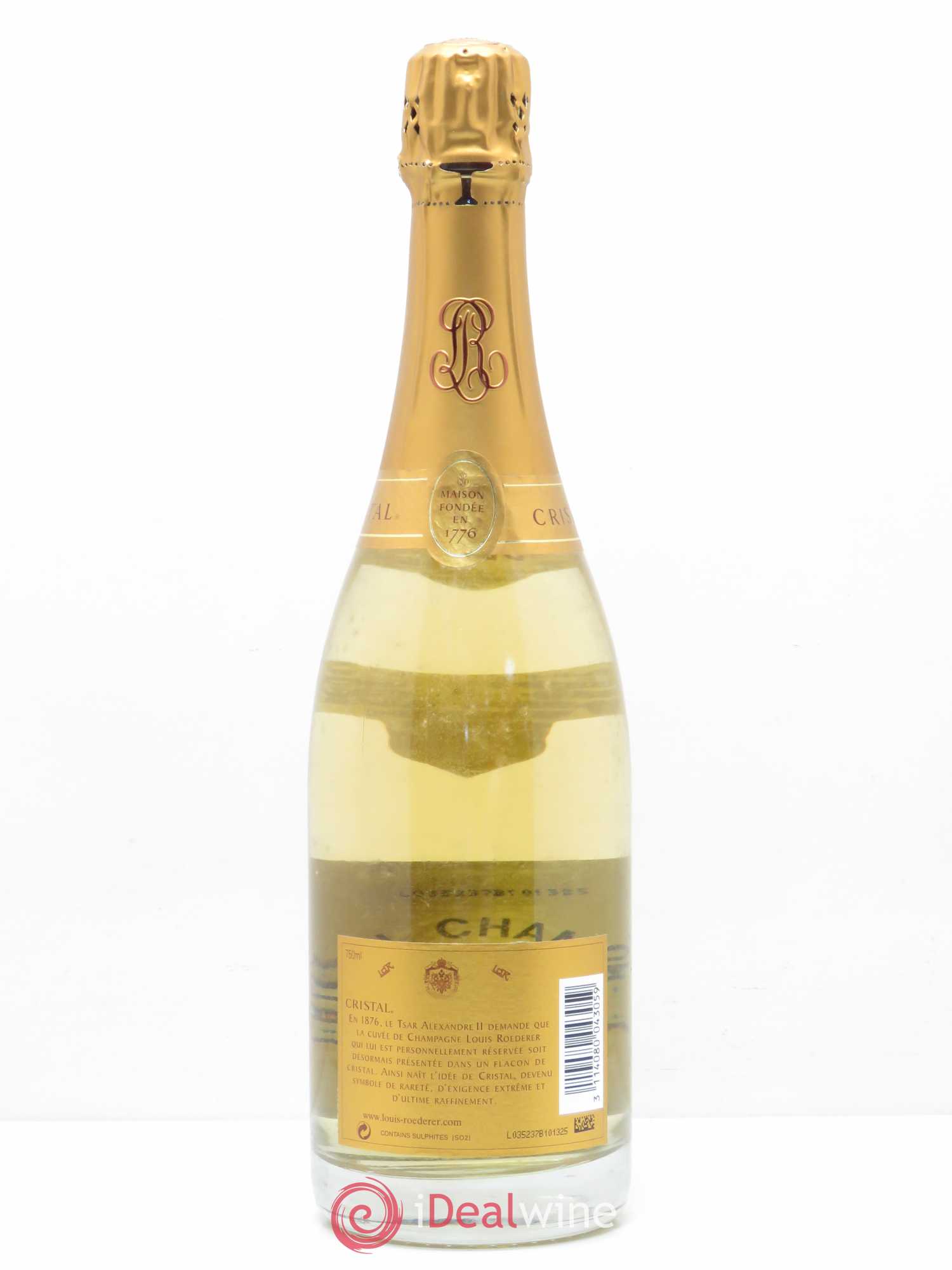 Cristal Louis Roederer 2004 - Lot de 1 bouteille - 1