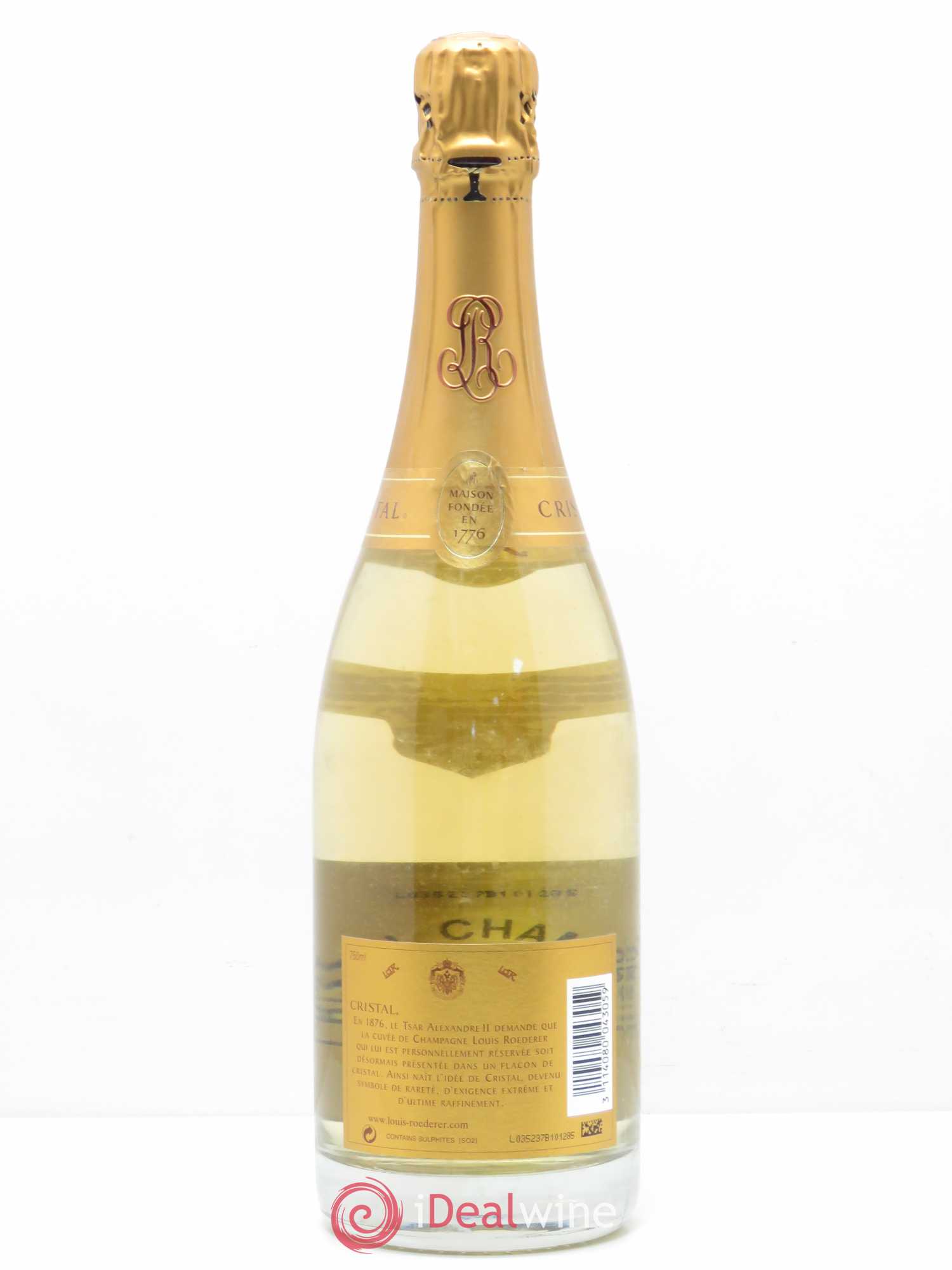 Cristal Louis Roederer 2004 - Lot de 1 bouteille - 1
