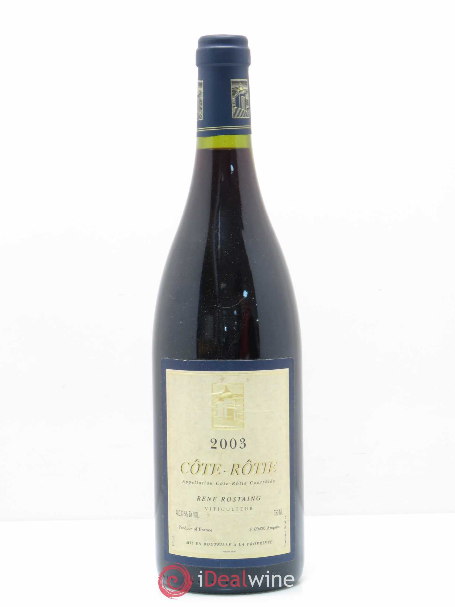 Côte-Rôtie René Rostaing 2003 - Lotto di 1 bottiglia - 0