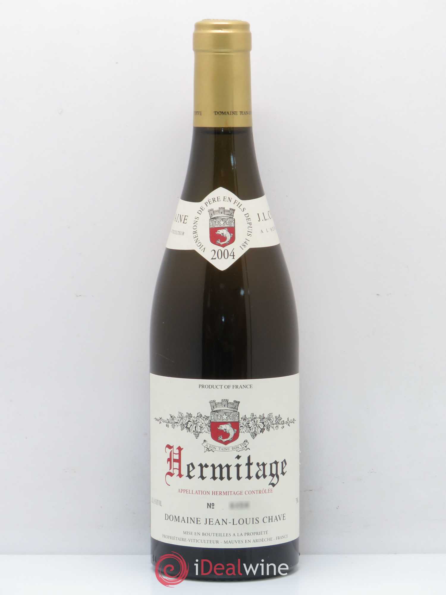Hermitage Jean-Louis Chave 2004 - Lot de 1 bouteille - 0