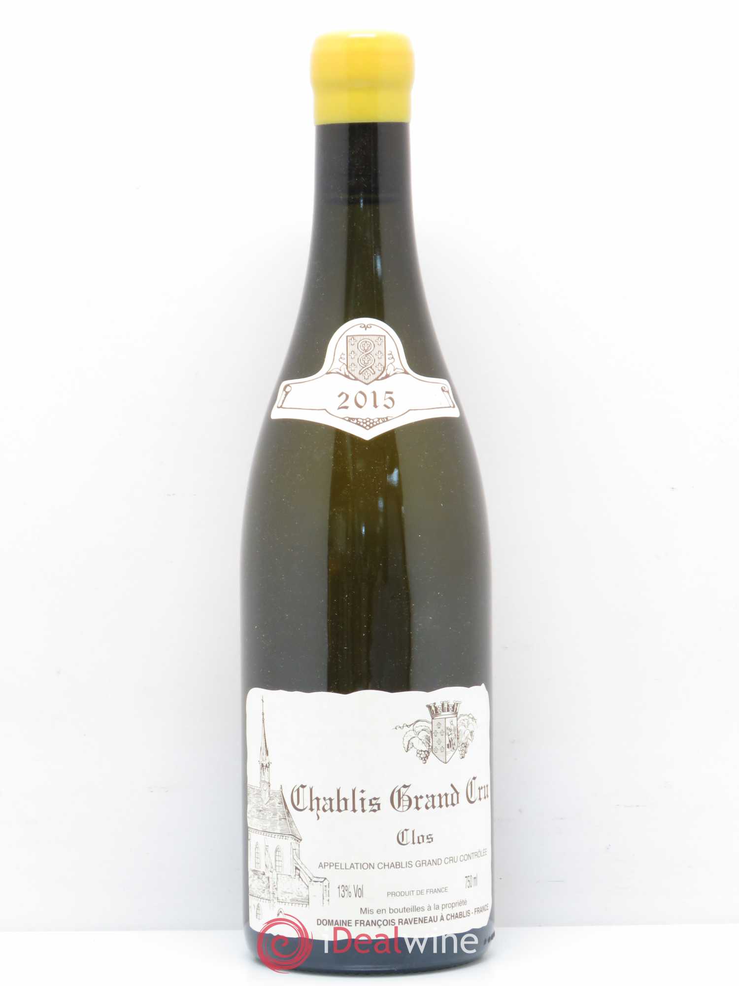 Chablis Grand Cru Clos Raveneau (Domaine) 2015 - Lot de 1 bouteille - 0