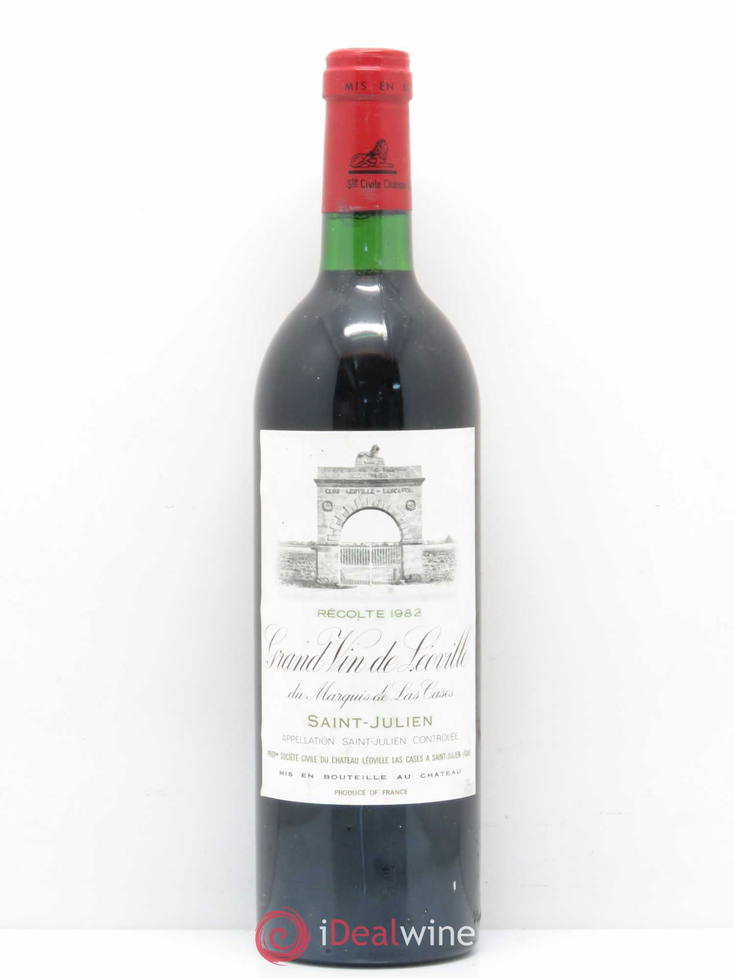 Château Léoville Las Cases 2ème Grand Cru Classé 1982 - Lot de 1 bouteille - 0