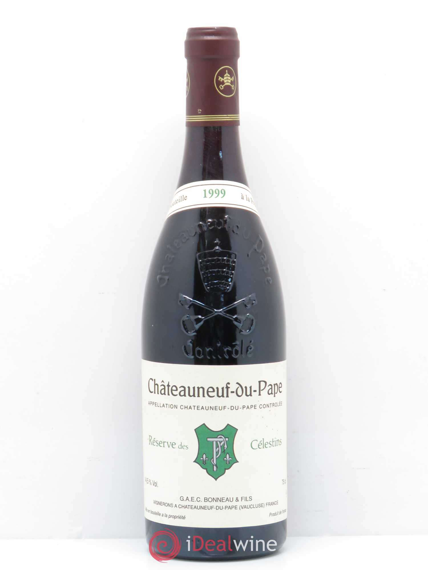 Châteauneuf-du-Pape Réserve des Célestins Henri Bonneau & Fils 1999 - Lot de 1 bouteille - 0