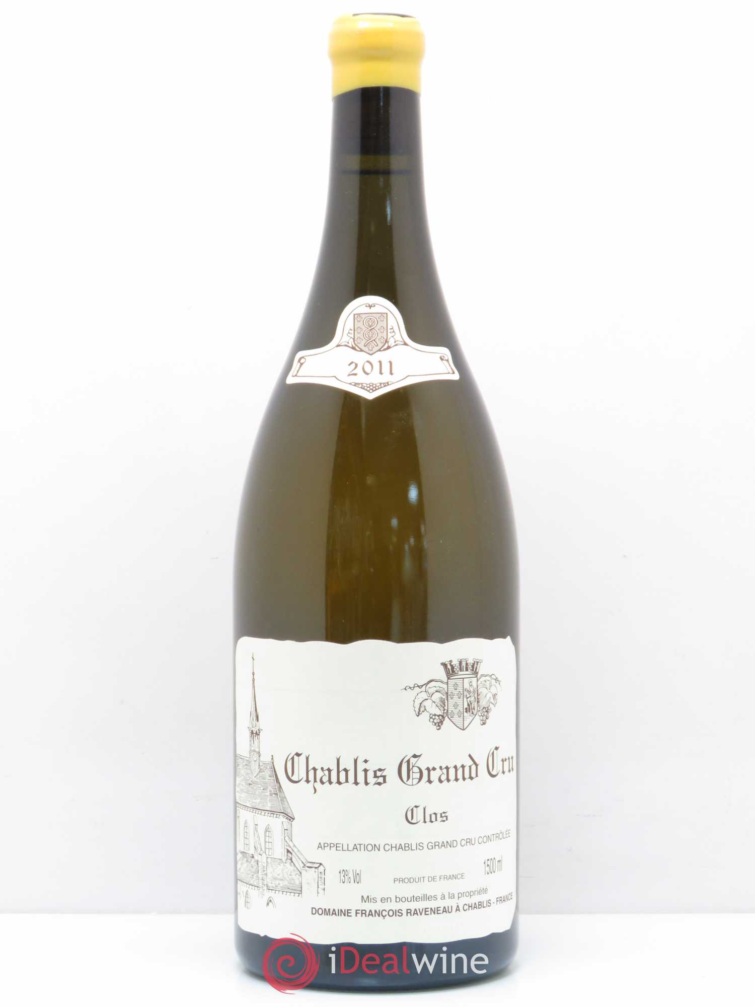 Chablis Grand Cru Clos Raveneau (Domaine) 2011 - Lot de 1 magnum - 0