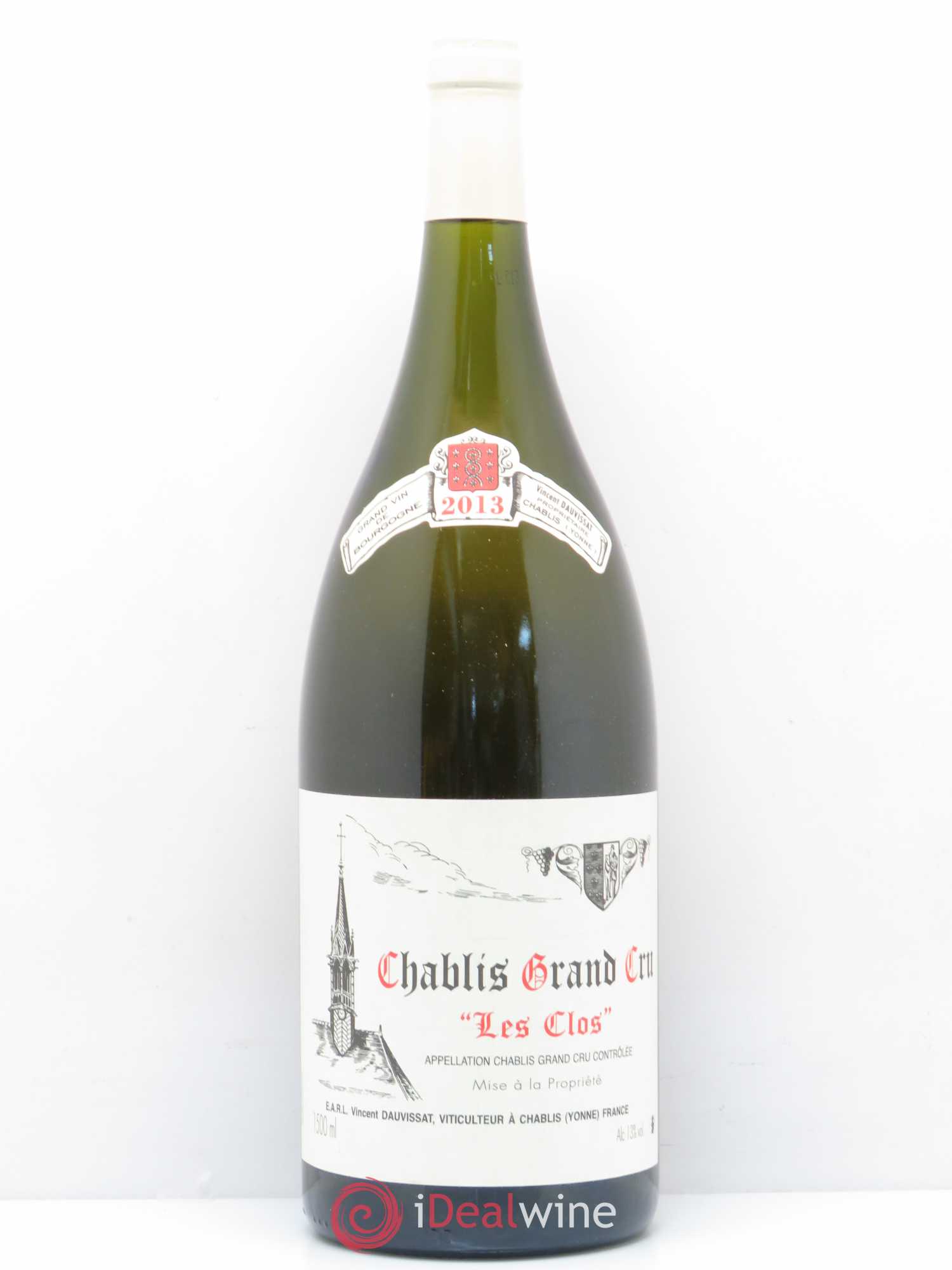 Chablis Grand Cru Les Clos Vincent Dauvissat (Domaine) 2013 - Lot de 1 magnum - 0