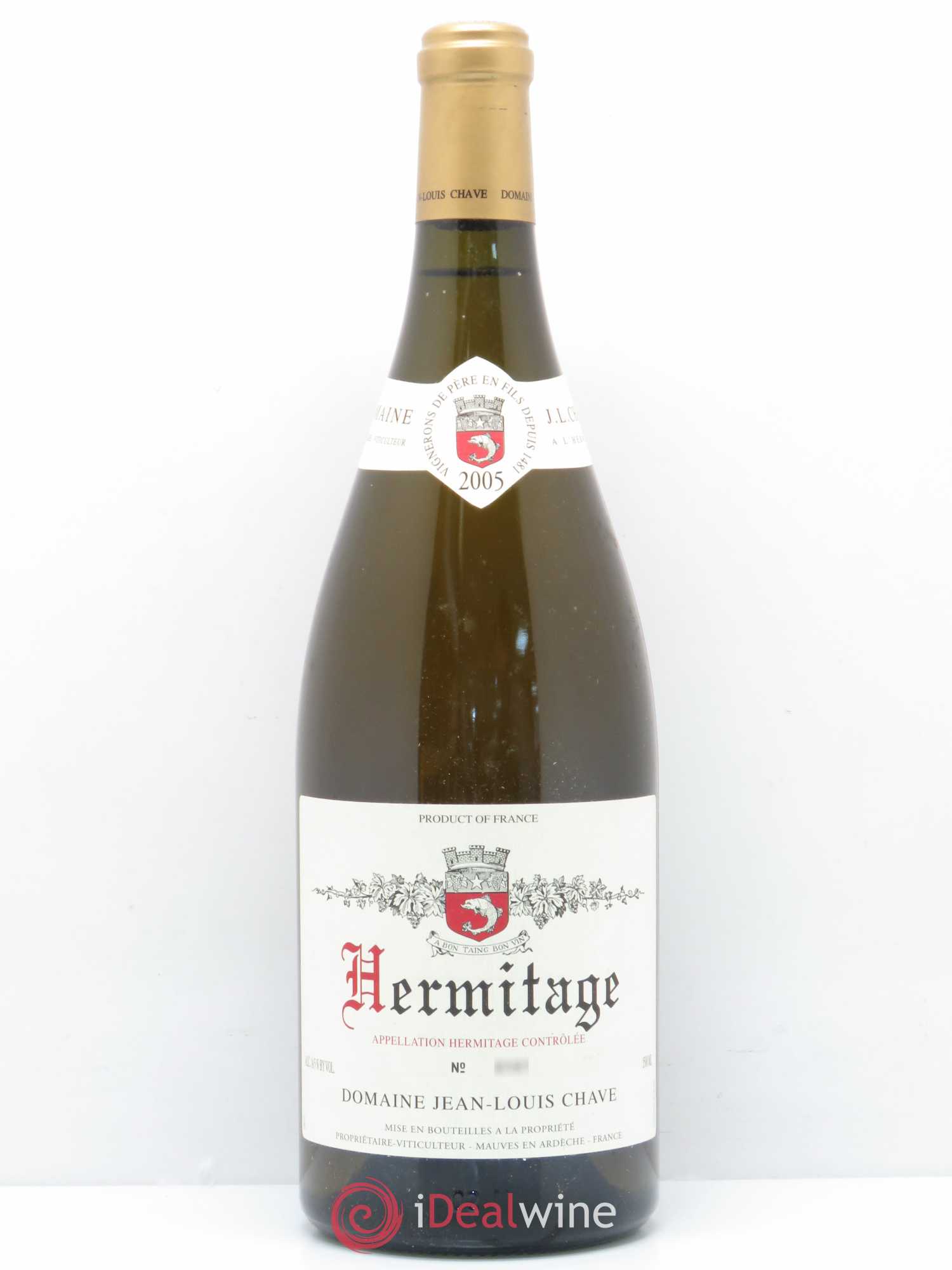 Hermitage Jean-Louis Chave 2005 - Lot de 1 magnum - 0