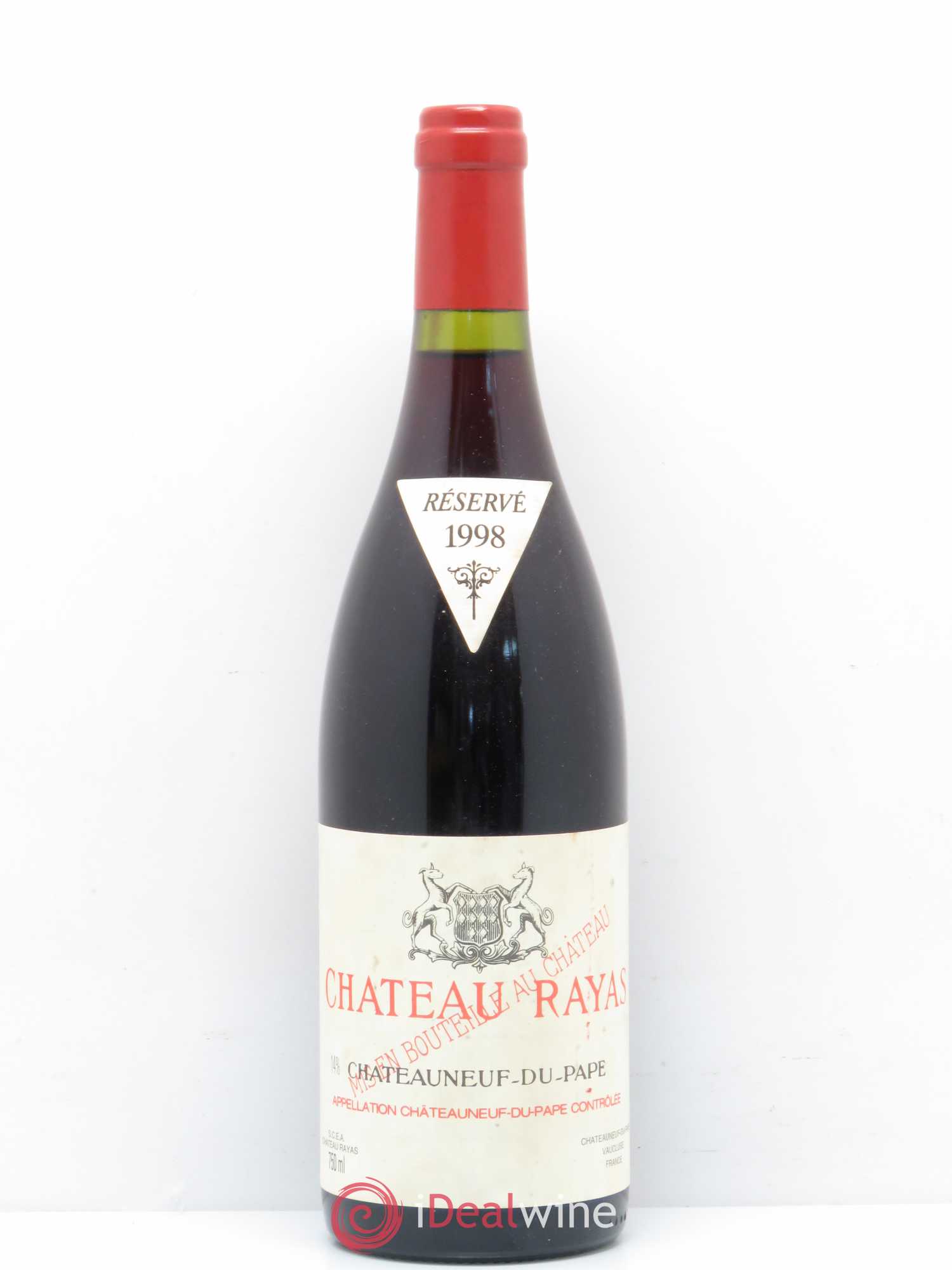 Châteauneuf-du-Pape Château Rayas Emmanuel Reynaud 1998 - Lot de 1 bouteille - 0