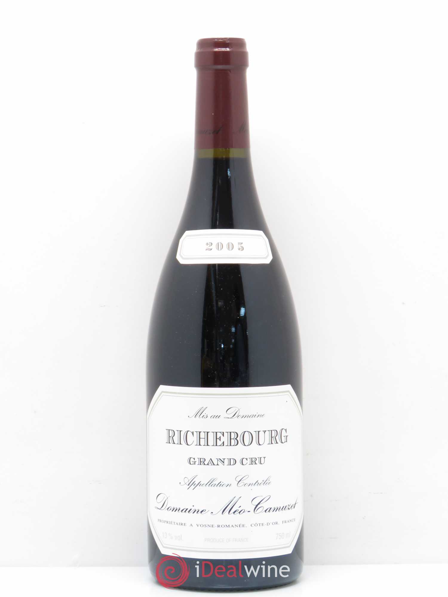 Richebourg Grand Cru Méo-Camuzet (Domaine) 2005 - Lot de 1 bouteille - 0