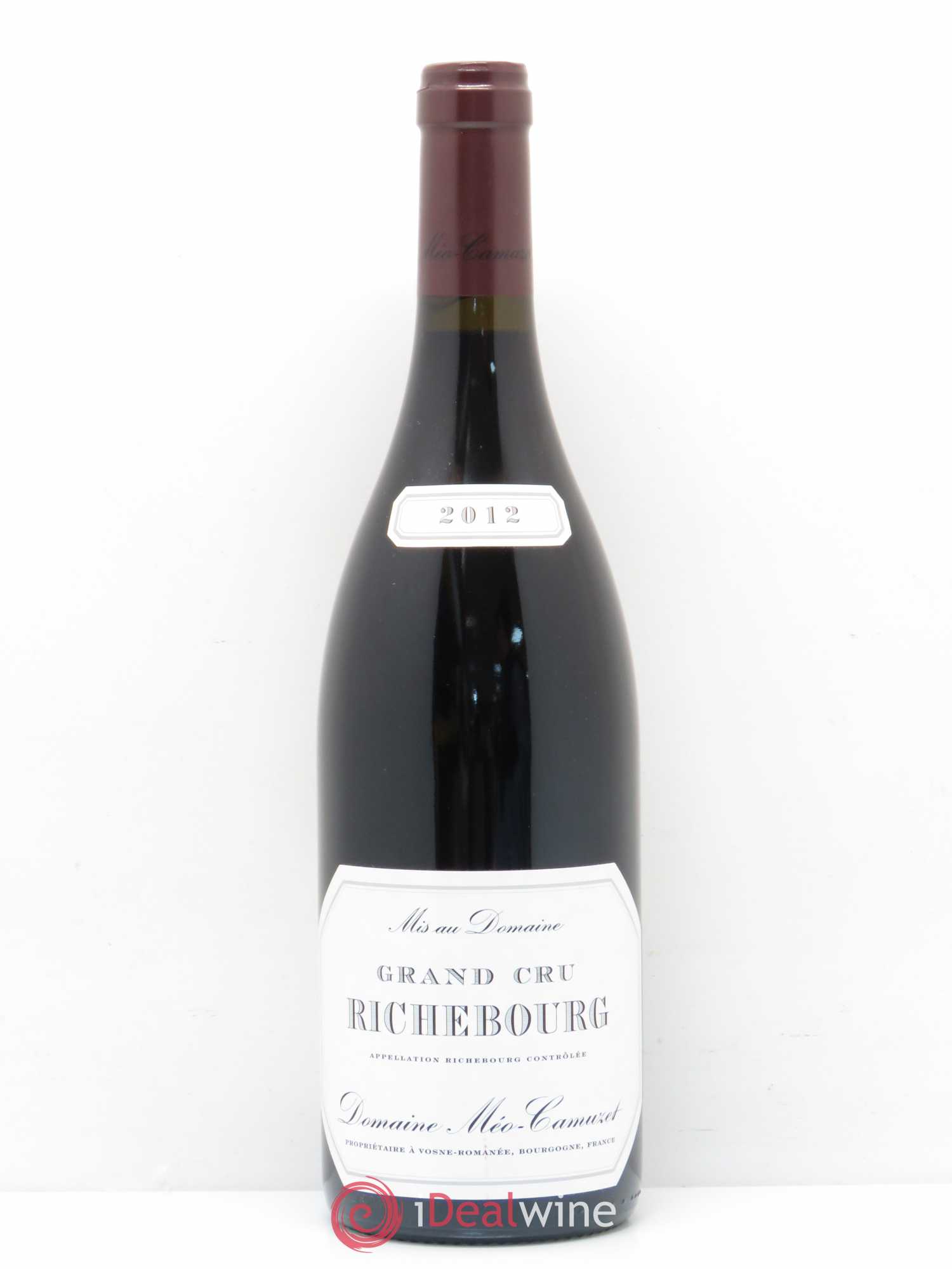 Richebourg Grand Cru Méo-Camuzet (Domaine) 2012 - Lot de 1 bouteille - 0