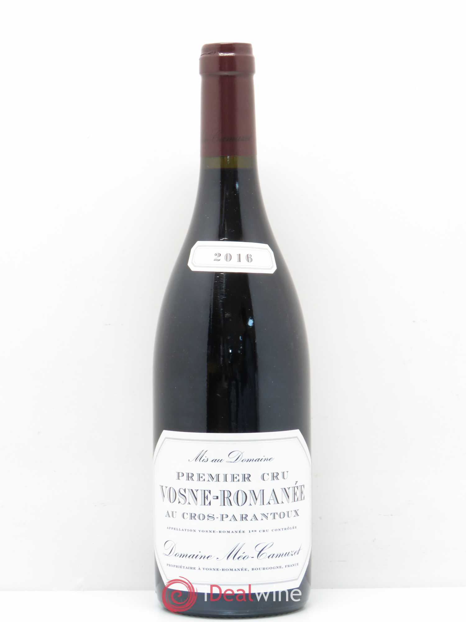 Vosne-Romanée 1er Cru Au Cros Parantoux Méo-Camuzet (Domaine) 2016 - Lot de 1 bouteille - 0