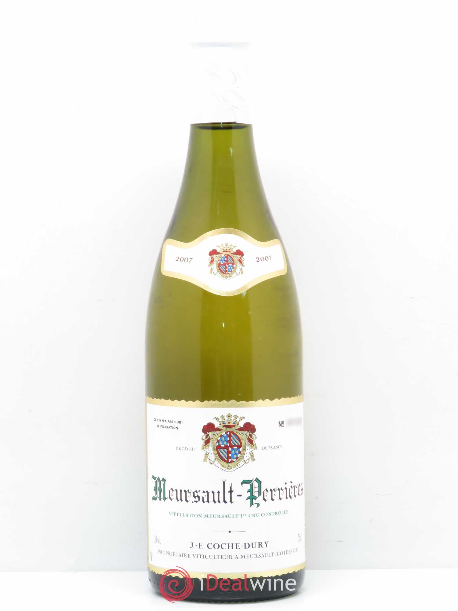 Meursault 1er Cru Perrières Coche Dury (Domaine) 2007 - Posten von 1 Flasche - 0