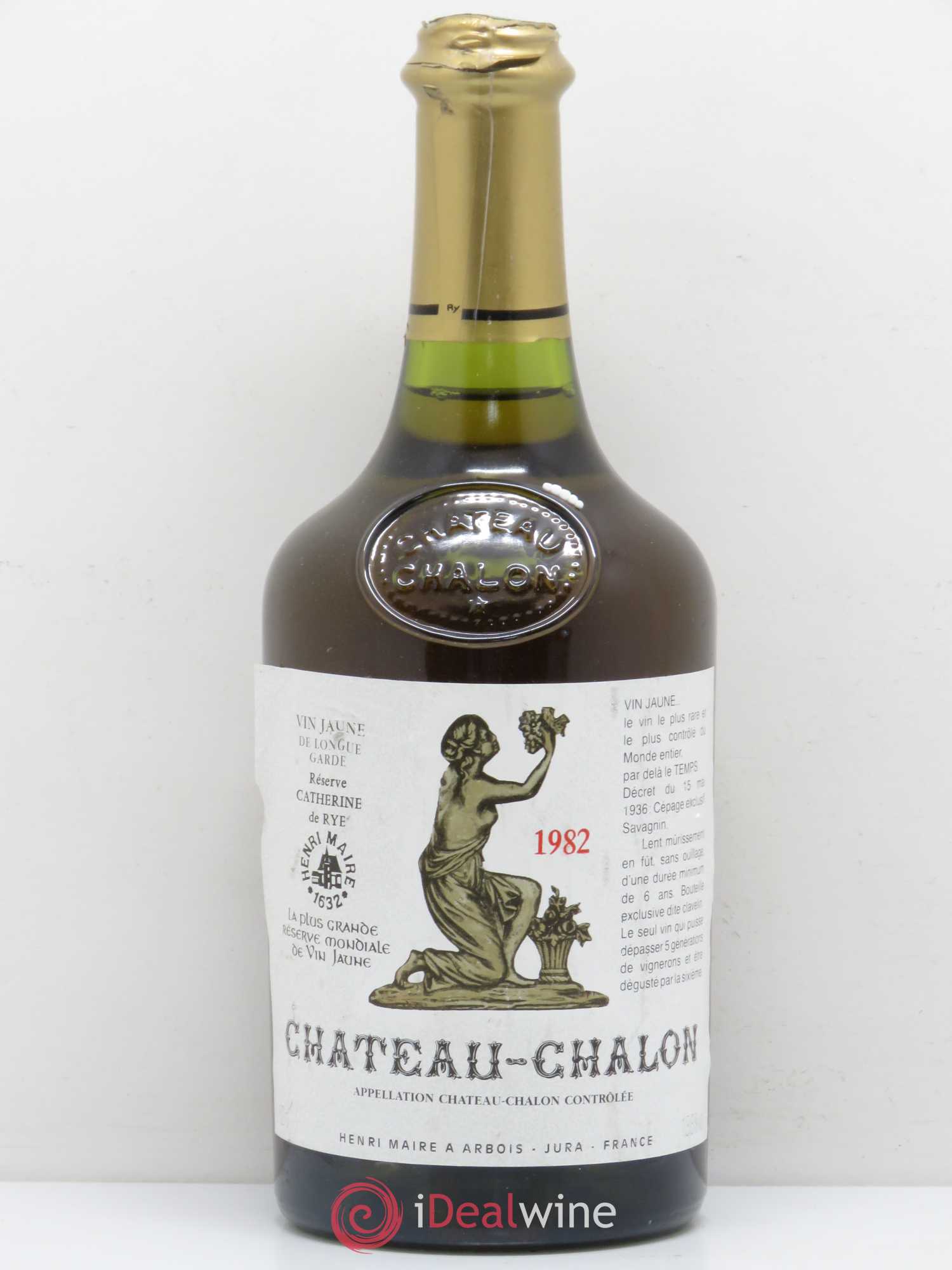 Château-Chalon Réserve Catherine de Rye Henri Maire 1982 - Posten von 1 Flasche - 0