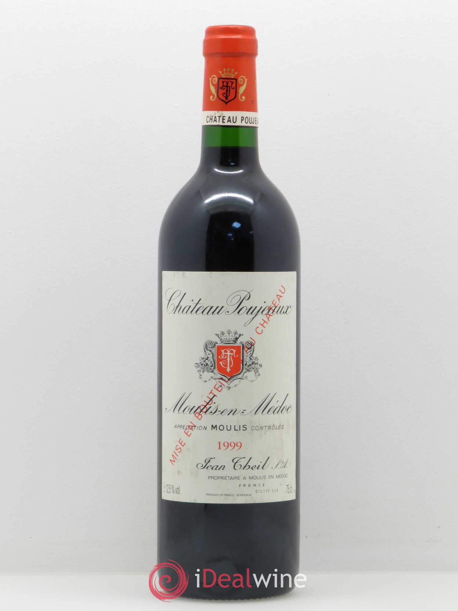 Château Poujeaux 1999 - Lot de 1 bouteille - 0