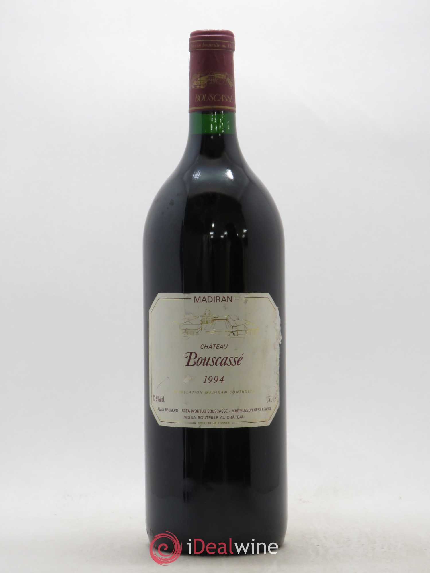 Madiran Château Bouscassé Alain Brumont 1994 - Lot de 1 magnum - 0