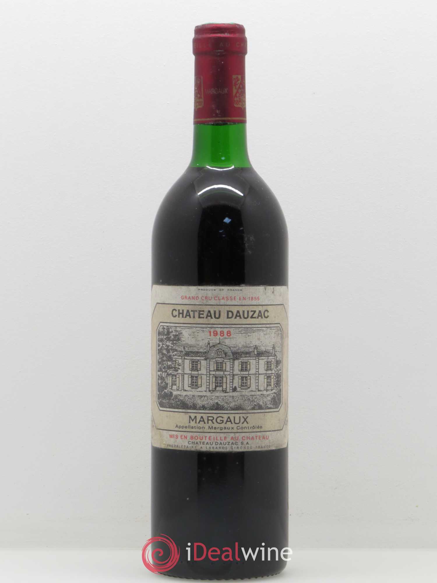 Château Dauzac 5ème Grand Cru Classé 1988 - Lot de 1 bouteille - 0
