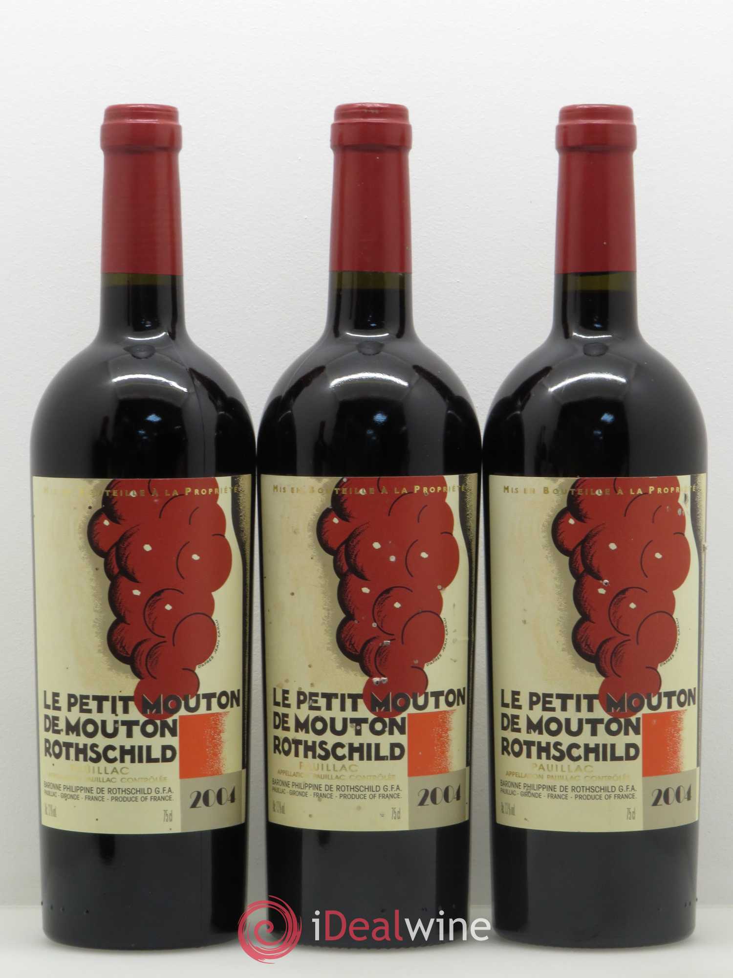 Petit Mouton Second Vin 2004 - Lot de 6 bouteilles - 1