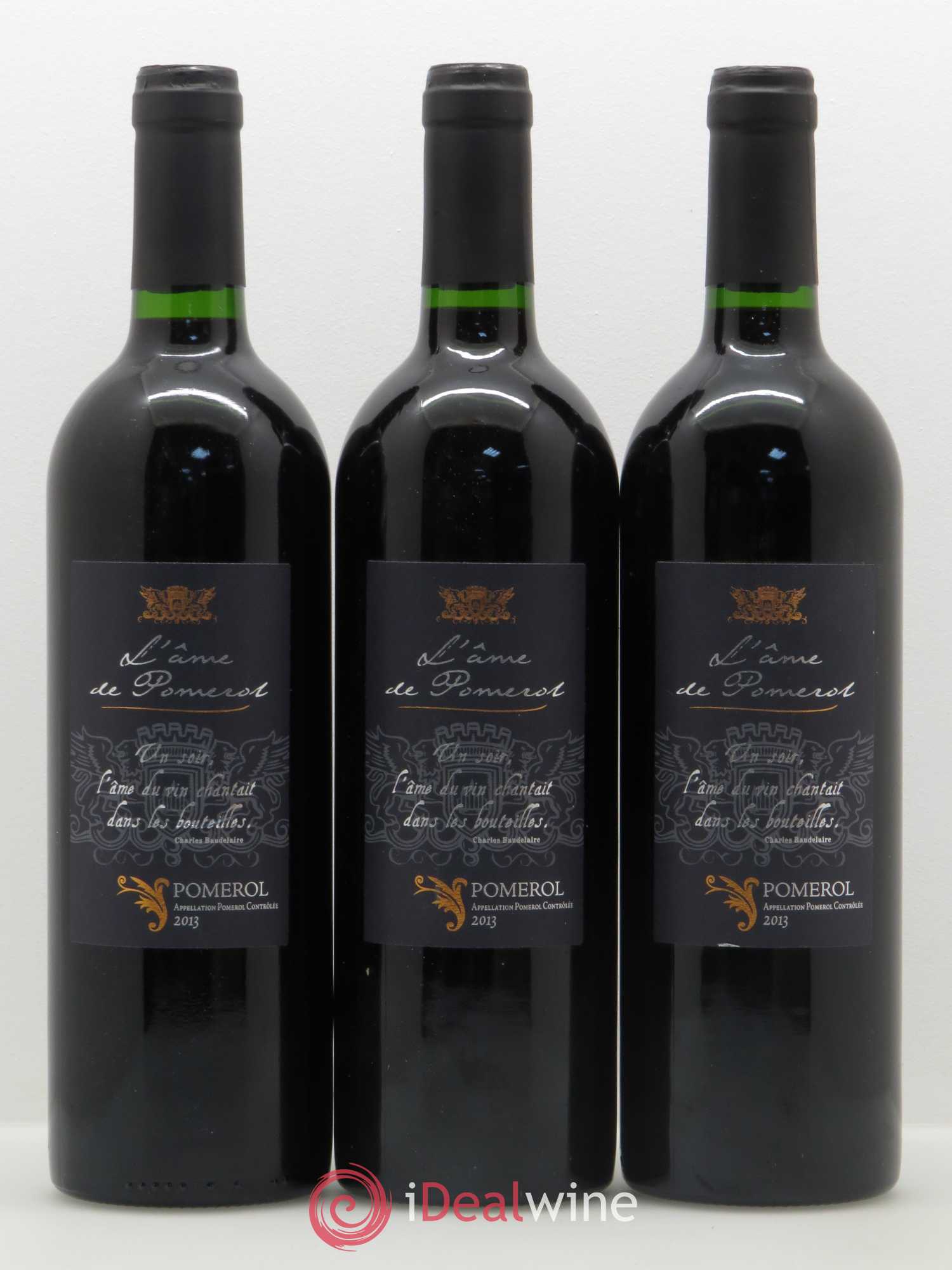 Bordeaux L'Âme du Pomerol Vignoble Leydet 2013 - Lot de 6 bouteilles - 2